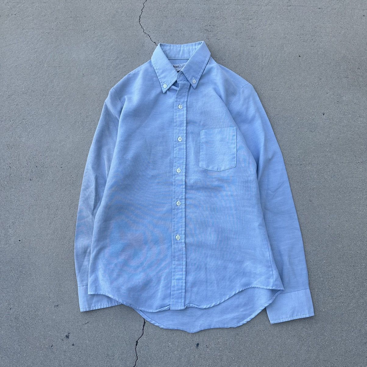 Vintage Thin One-Pocket Chambray Shirt Size US XS / EU 42 / 0 - 1 Thumbnail