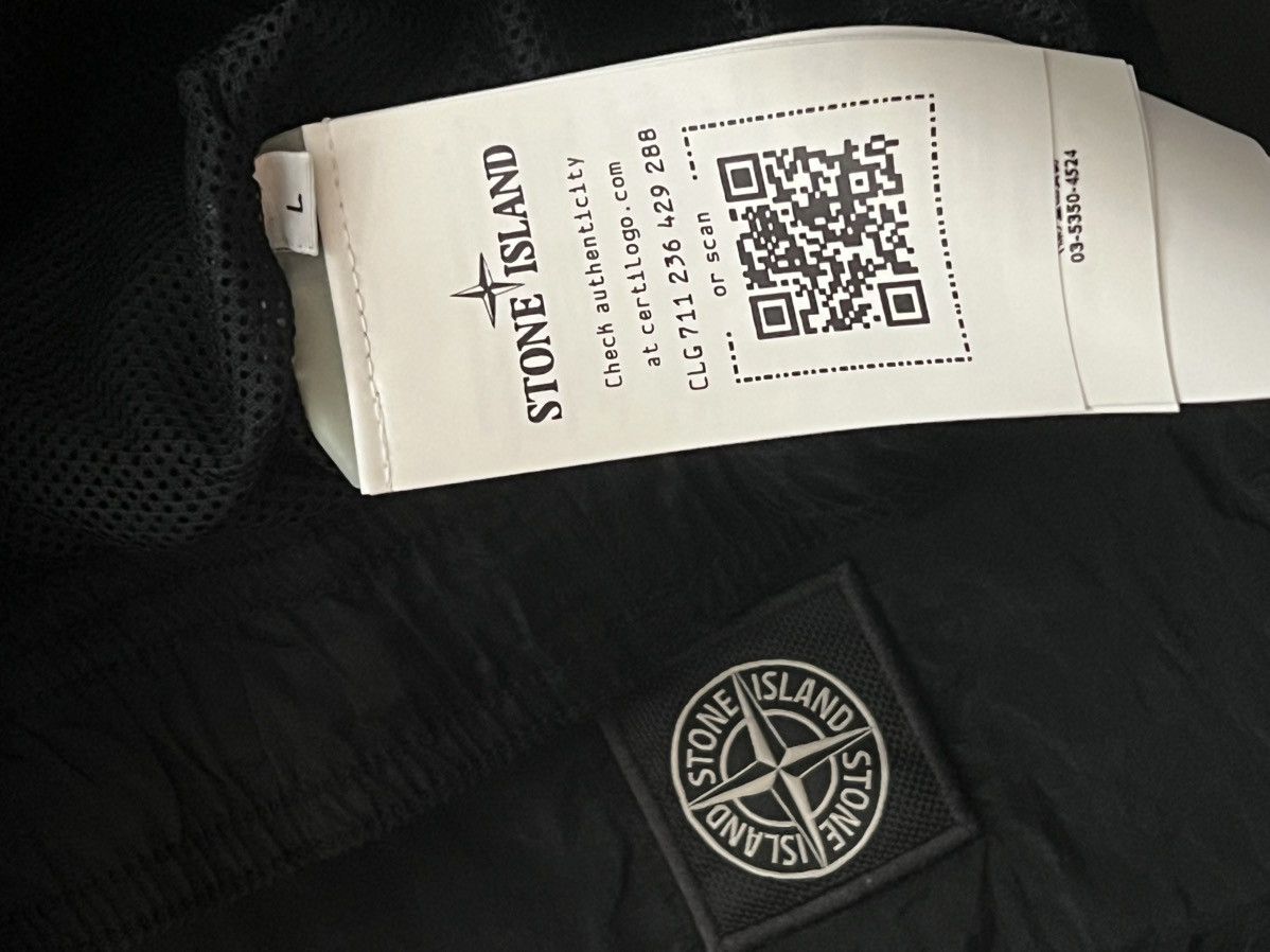 Stone Island Stone Island Metal Nylon Shorts Black L Size US 33 - 7 Thumbnail