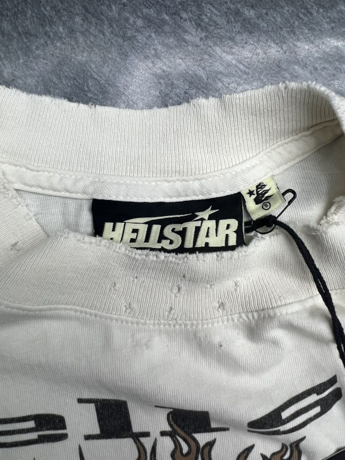 HELLSTAR Hellstar Cartoon Cross T-Shirt Size US S / EU 44-46 / 1 - 6 Thumbnail