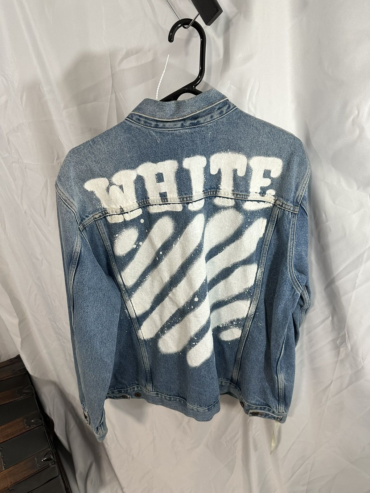 Off-White Off-White Denim Jacket Size US XL / EU 56 / 4 - 11 Thumbnail