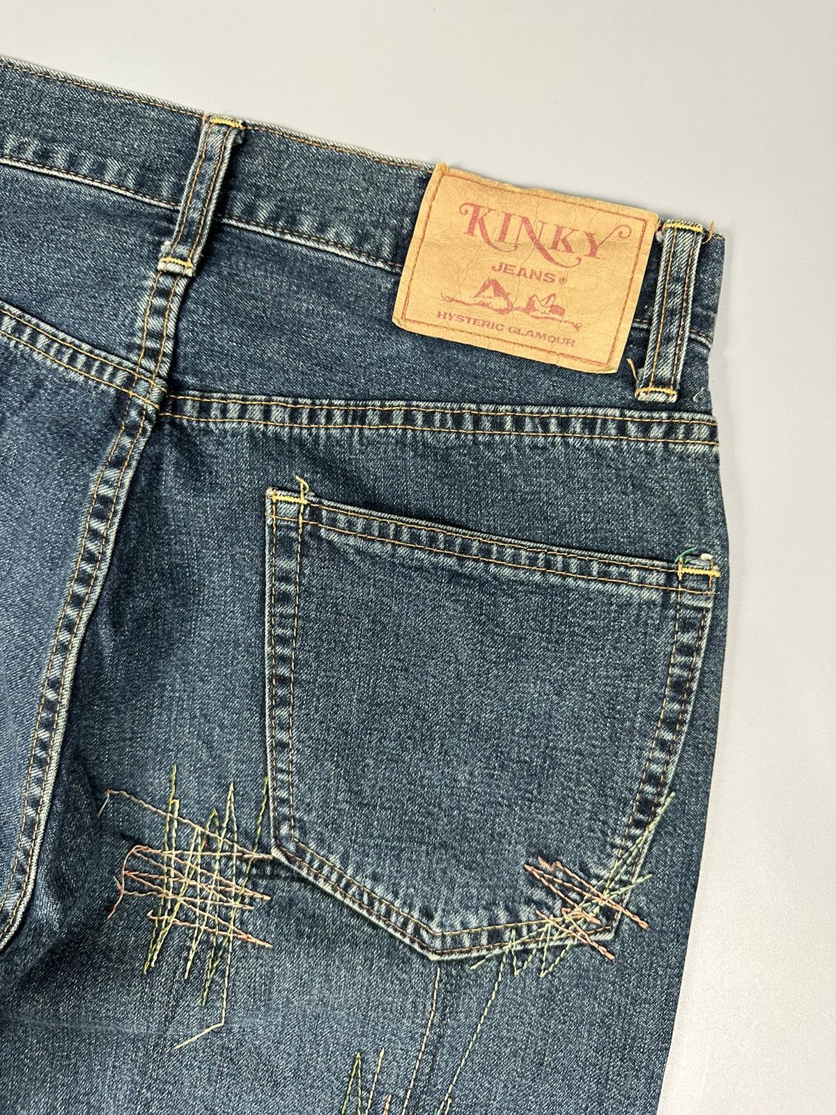 Hysteric Glamour × Japanese Brand 🔥Rare🔥 Kinky Hysteric Glamour Flared Denim Size US 28 / EU 44 - 9 Thumbnail