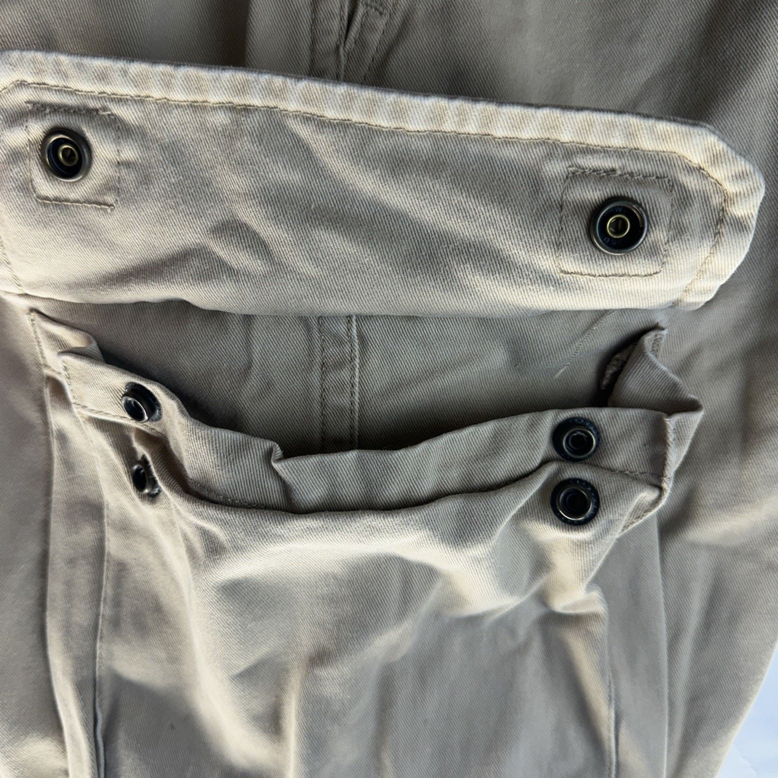 Polo Ralph Lauren Polo Jeans Co Cargo Shorts Size 36 Beige Canvas Authentic Size US 36 / EU 52 - 7 Thumbnail