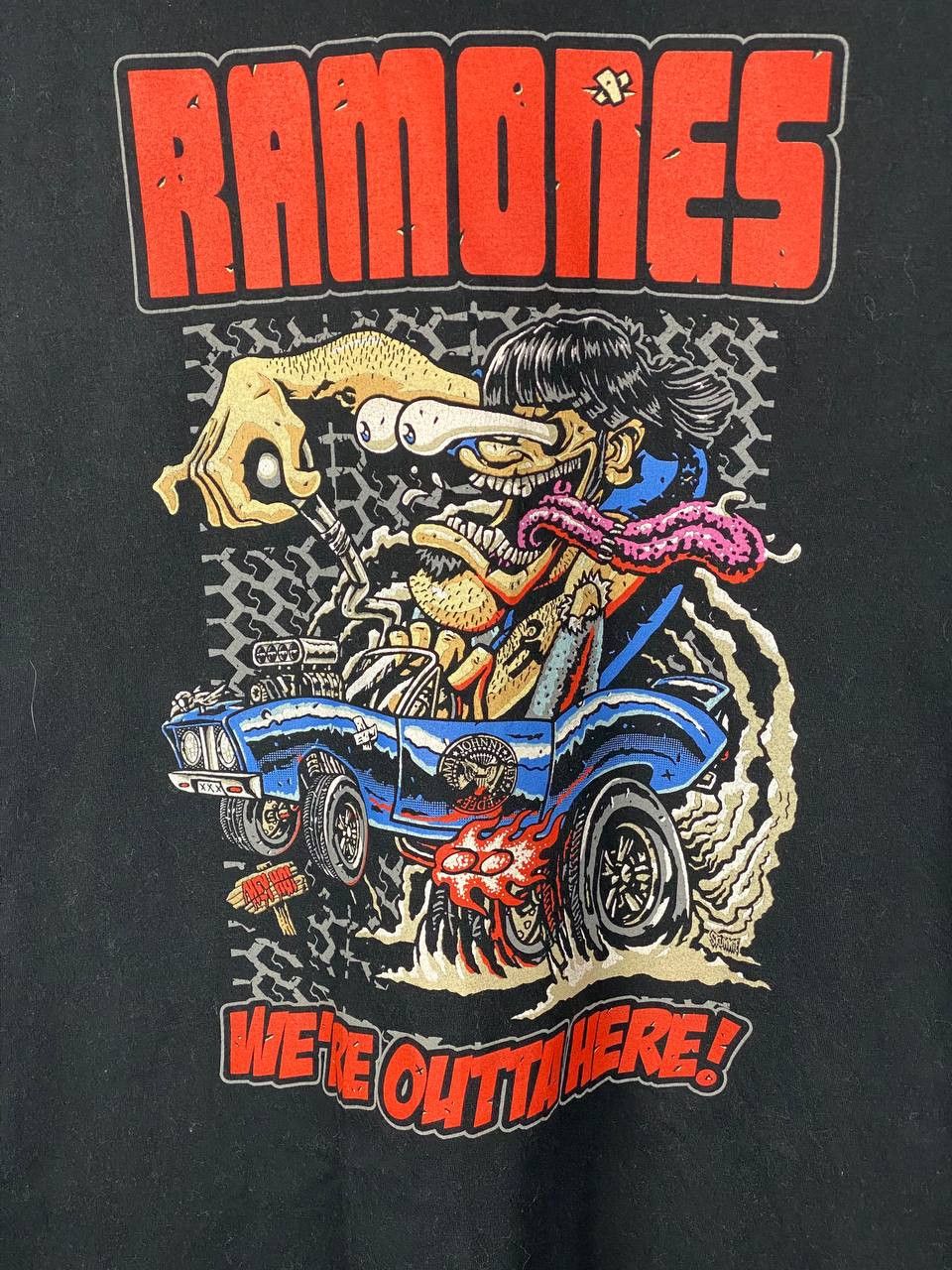 Band Tees × Vintage Vintage 00s Ramones Band T-shirt Streetwear Size XL Size US XL / EU 56 / 4 - 4 Thumbnail