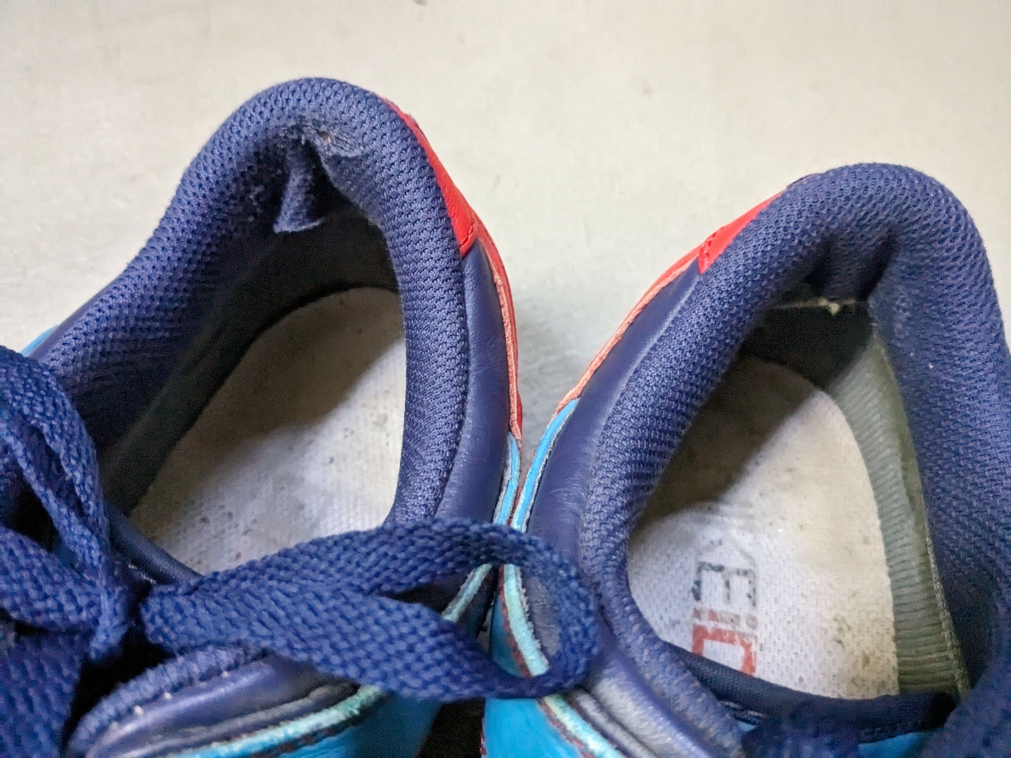 Nike Vintage Nike Dunk Low Purple Blue Red Size 11 Leather Y2K Size US 8.5 / EU 41-42 - 6 Thumbnail