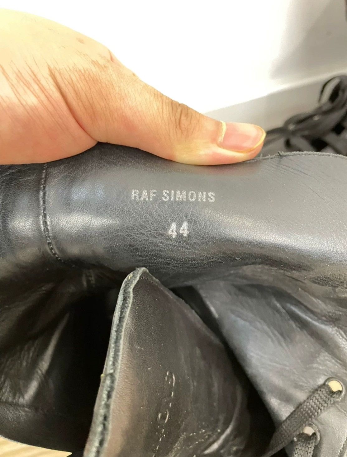 Raf Simons RAF SIMONS HIGH TOP SNEAKERS Size US 11 / EU 44 - 2 Thumbnail