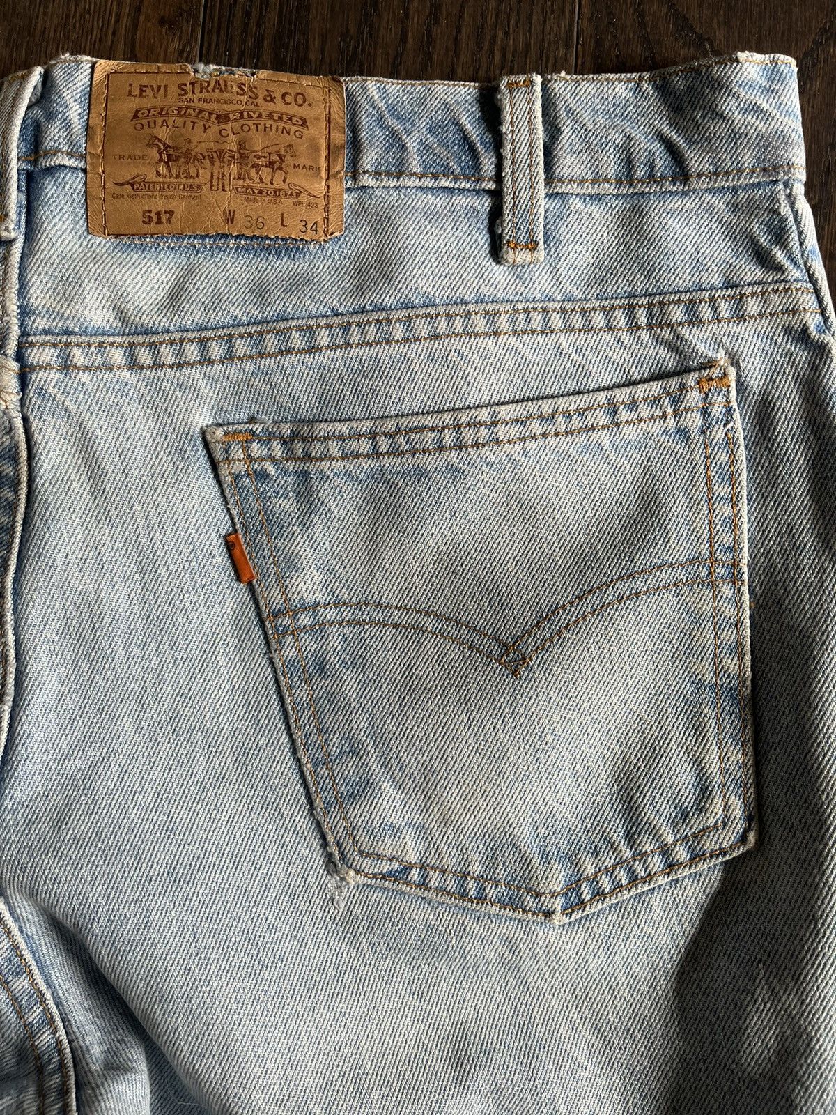 Levi's × Levi's Vintage Clothing × Vintage Levis Orange Tab Denim Jeans Size US 36 / EU 52 - 1 Thumbnail