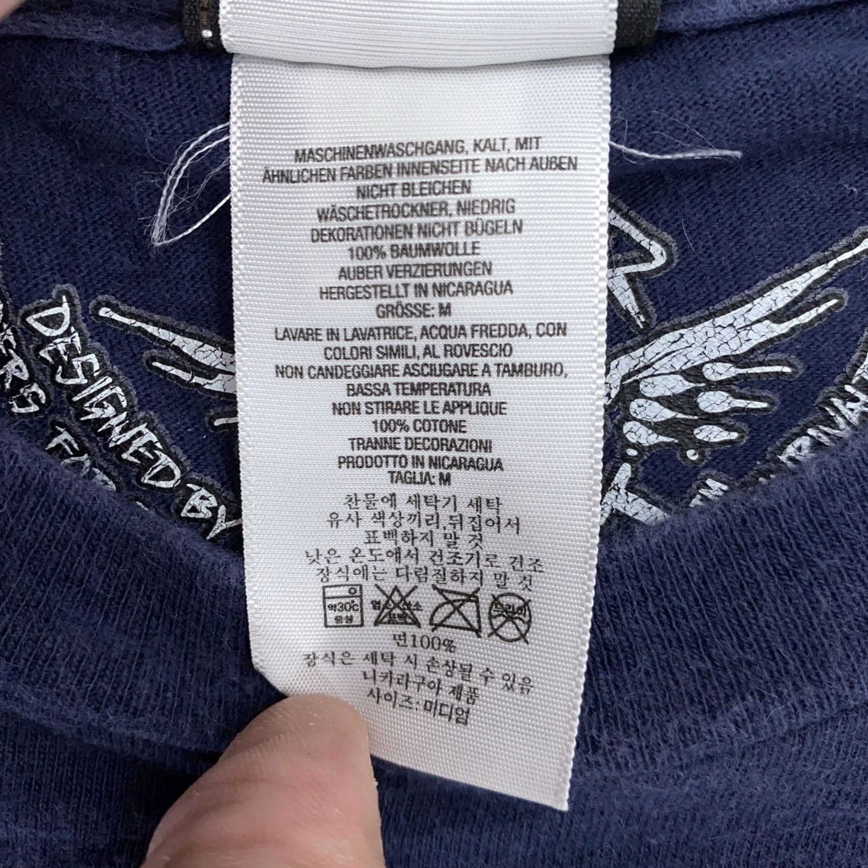 Harley Davidson Harley-Davidson Pocket Shirt Mens Medium Tee Blue Graphic Print Motorcycle USA Biker Classic Motorcycle NH 90s Size US M / EU 48-50 / 2 - 7 Thumbnail