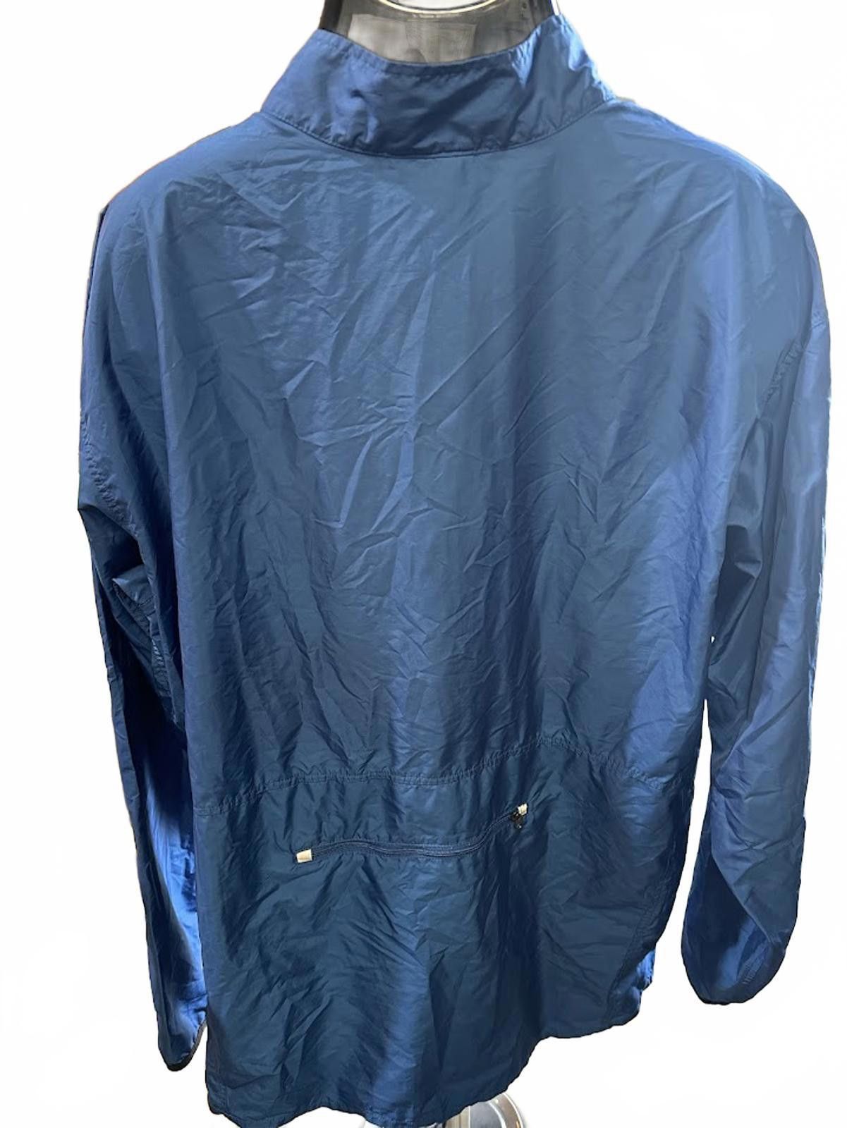 Nike Nike Blue 1/4 Zip Windbreaker XL Size US XL / EU 56 / 4 - 2 Thumbnail