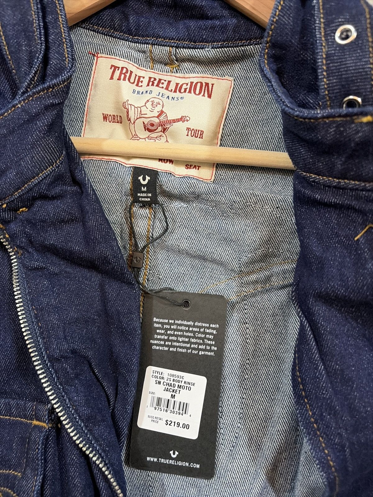 True Religion True religion moto denim jacket Size US M / EU 48-50 / 2 - 3 Thumbnail
