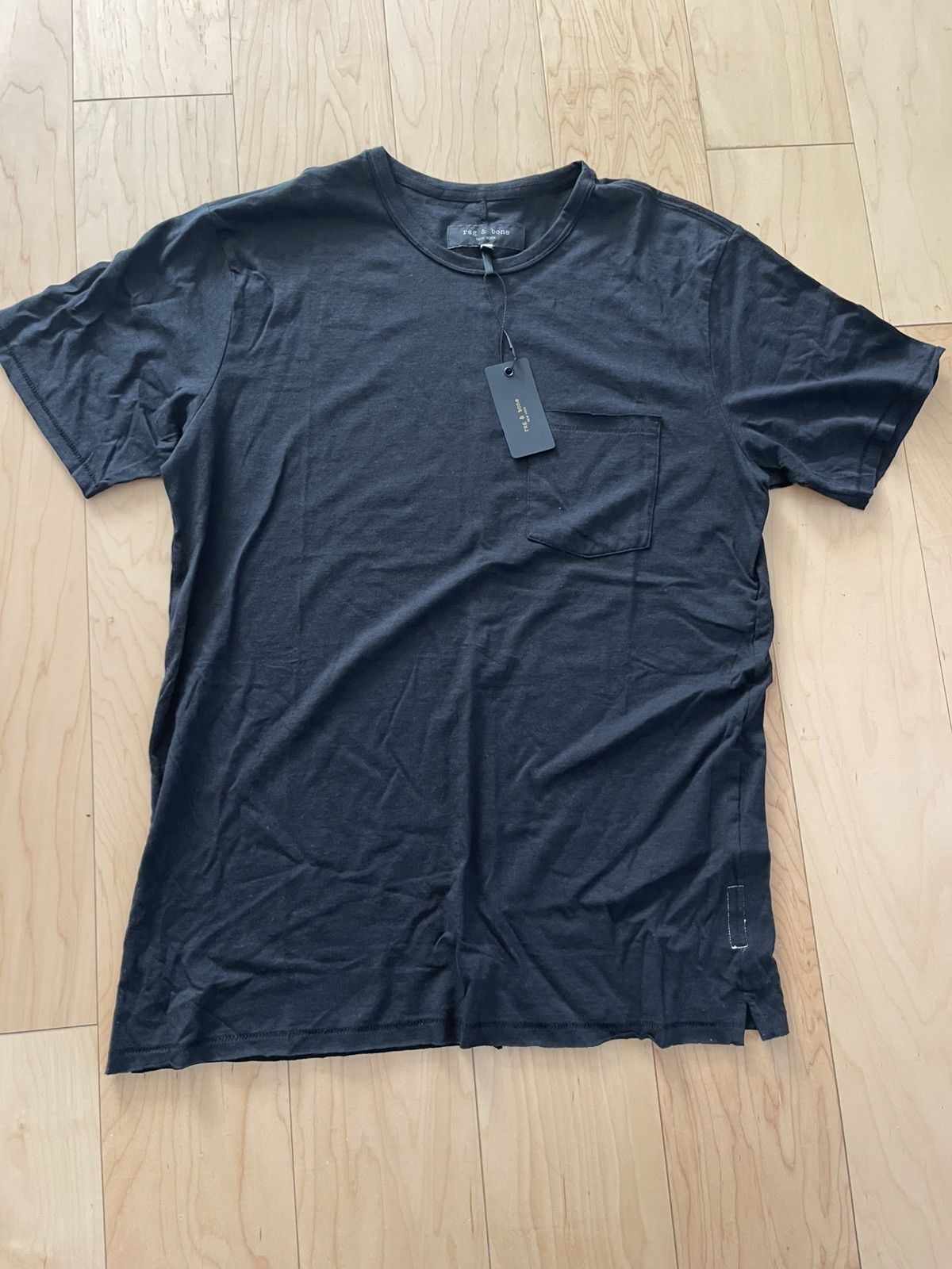 Rag & Bone Rag and Bone M pocket t shirt black mens new Size US M / EU 48-50 / 2 - 3 Thumbnail