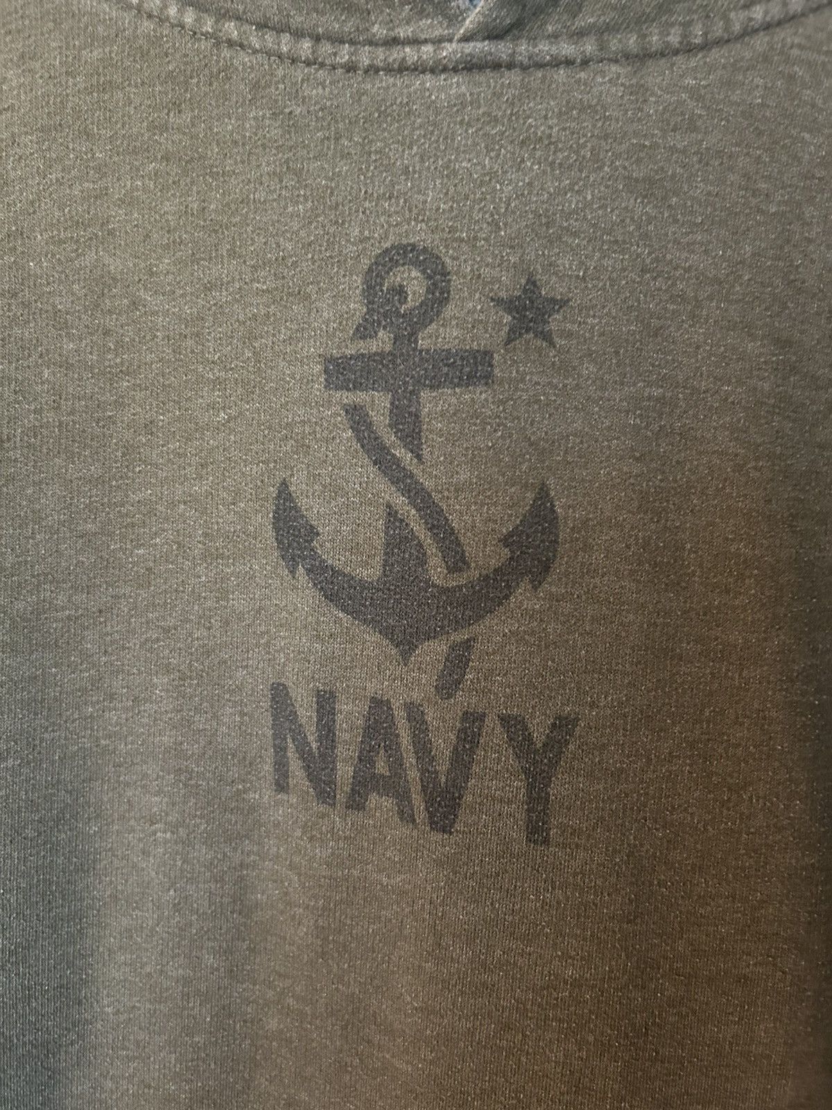 Independent Trading Co. Hoodie: green navy vintage? Independent trading Sweater xl? Size US XL / EU 56 / 4 - 4 Thumbnail