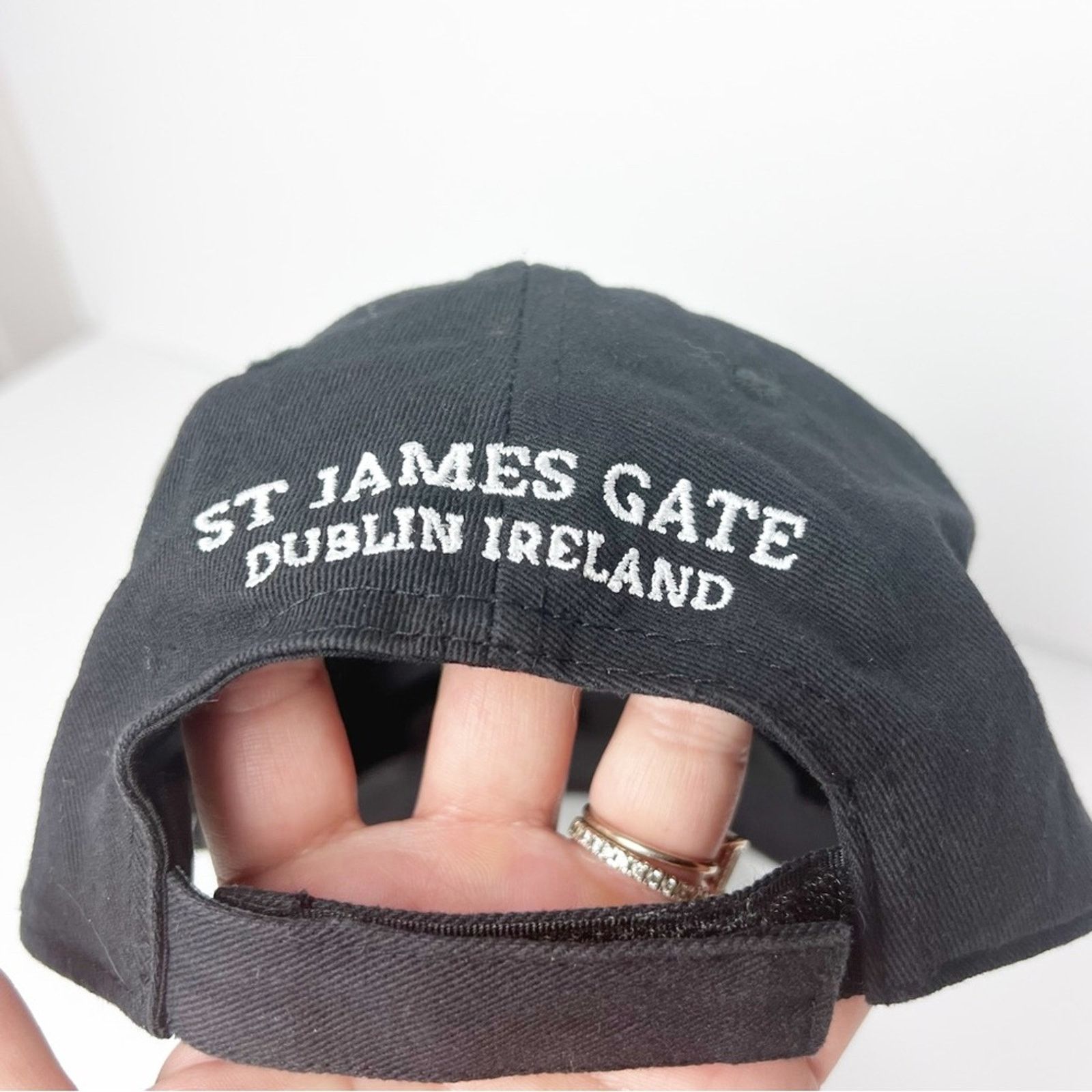 Other Guinness Embroidered Dublin Ireland Black Logo Baseball Cap Size ONE SIZE - 4 Thumbnail