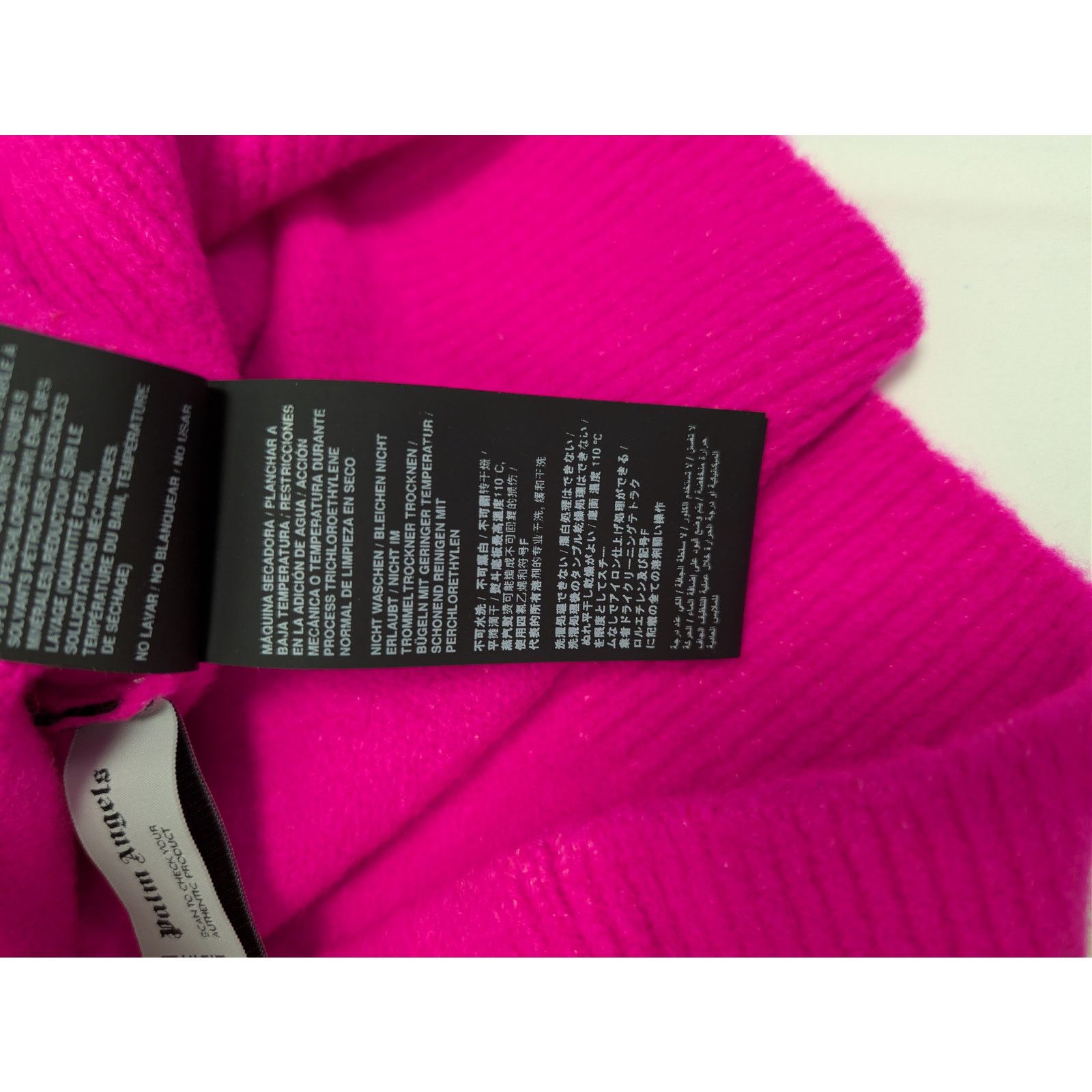 Palm Angels o1rshd1 Basic Logo Sweater in Fuchsia / Black Size US S / EU 44-46 / 1 - 20 Thumbnail
