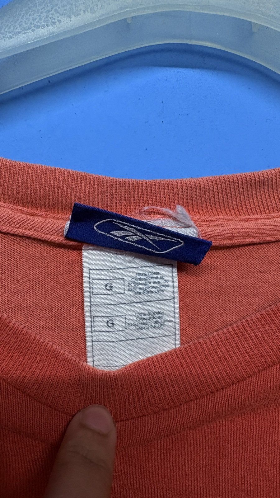 NBA × Reebok × Vintage Charlotte Bobcats Shirt Adult L Orange Basketball NBA Size US L / EU 52-54 / 3 - 4 Thumbnail