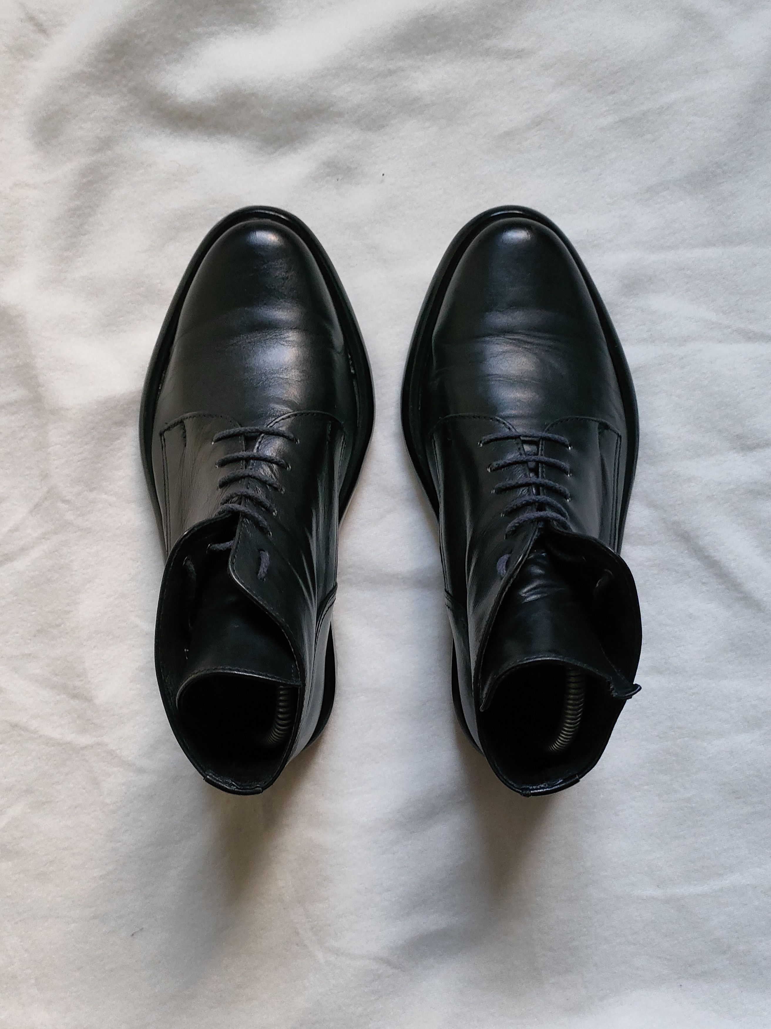 Dirk Bikkembergs 90s Dirk Bikkembergs Black Leather Lace Up Combat Boots Size US 8 / EU 41 - 3 Thumbnail