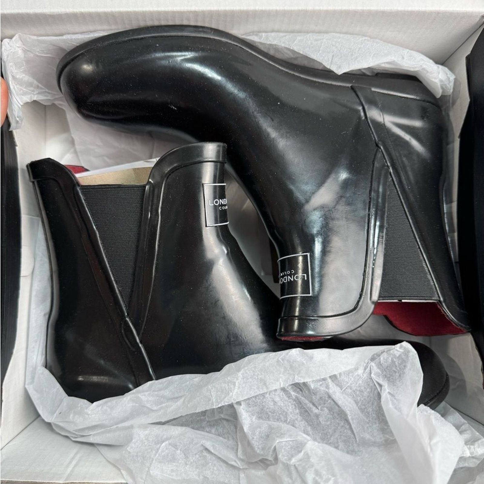 London Fog London Fog Women’s Rain Boot size 8 Waterproof NEW #K249 Size US 8 / IT 38 - 8 Thumbnail