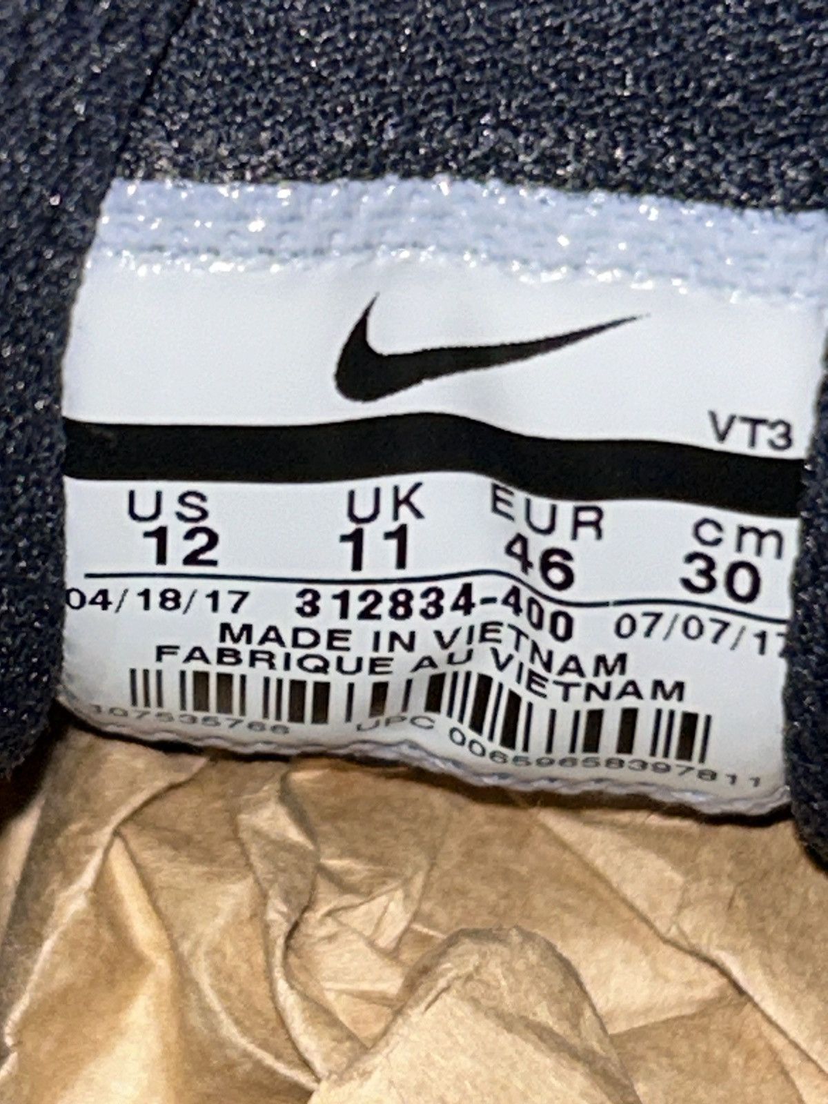 Nike Nike Air Max 97 Wool Thunder Blue 312834-400 size 12 Size US 12 / EU 45 - 6 Thumbnail