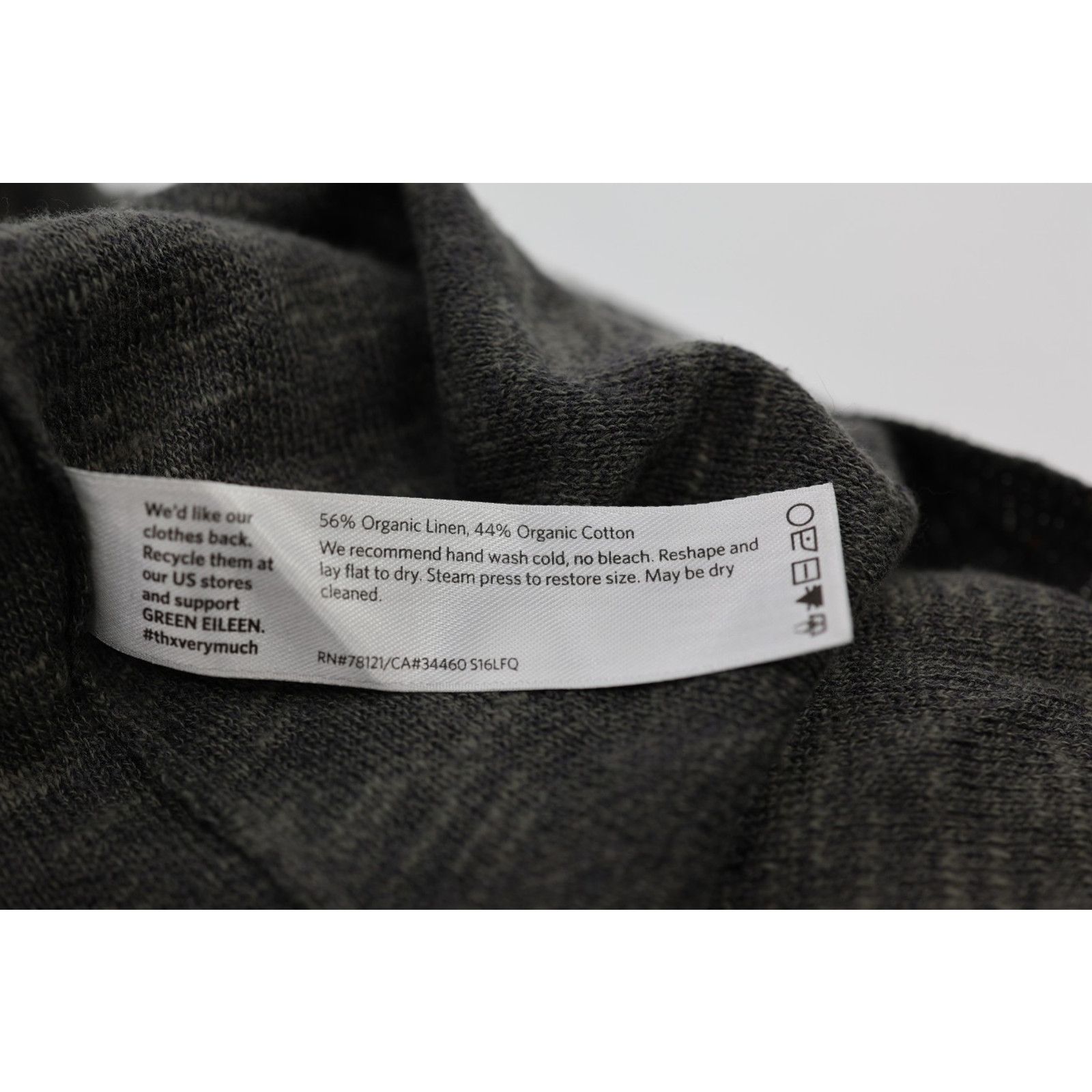 Eileen Fisher EILEEN FISHER Cotton Linen Blend Knit Sweater Tunic Size M Size M / US 6-8 / IT 42-44 - 6 Thumbnail