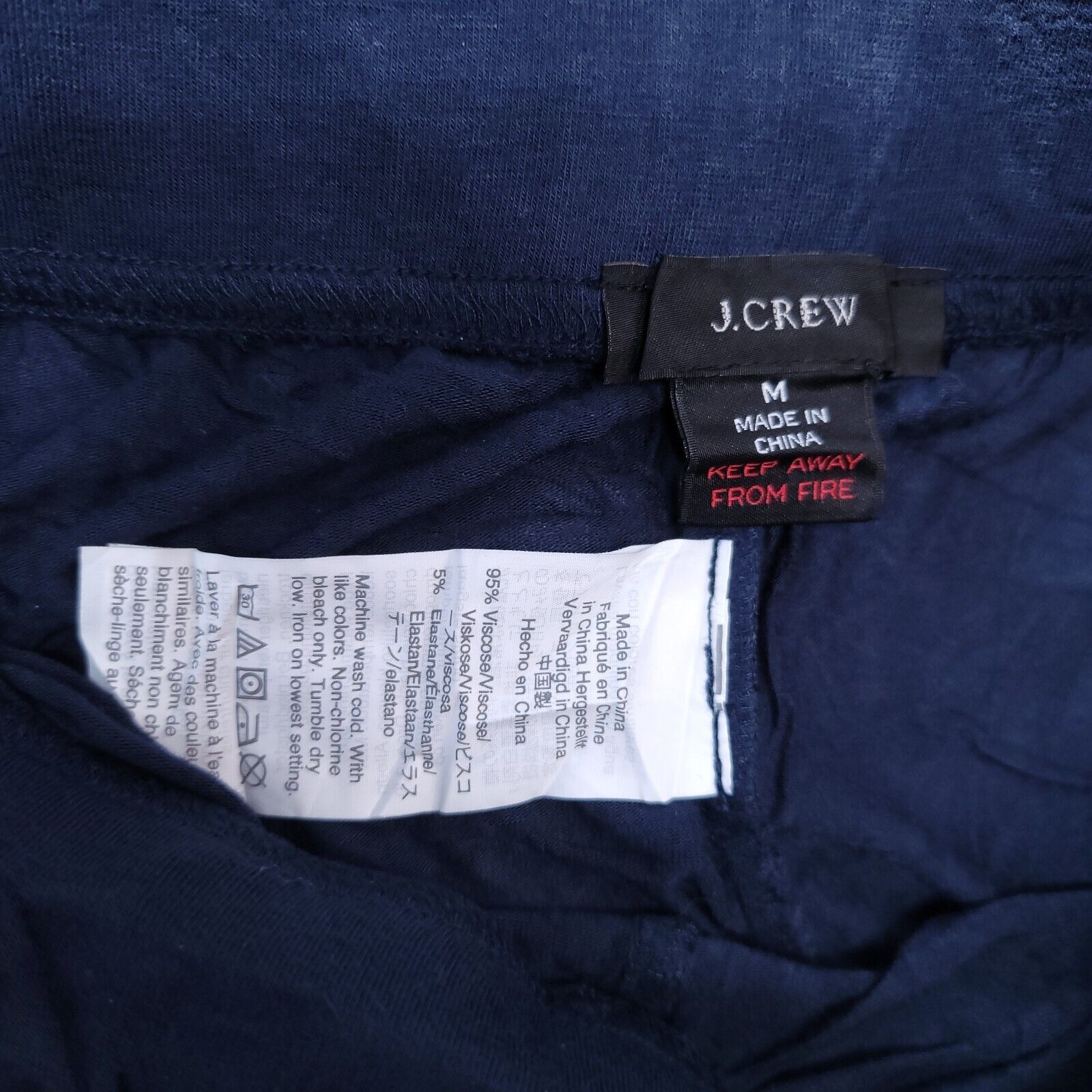 J.Crew JCrew Athletic Drawstring Shorts Womens Size Medium M Blue Size 30" / US 8 / IT 44 - 3 Thumbnail