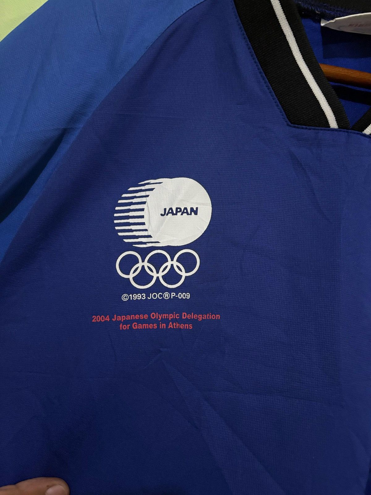 Other VTG Japan JFA Olympics Athens Football Long Sleeve Shirt Size US L / EU 52-54 / 3 - 7 Thumbnail