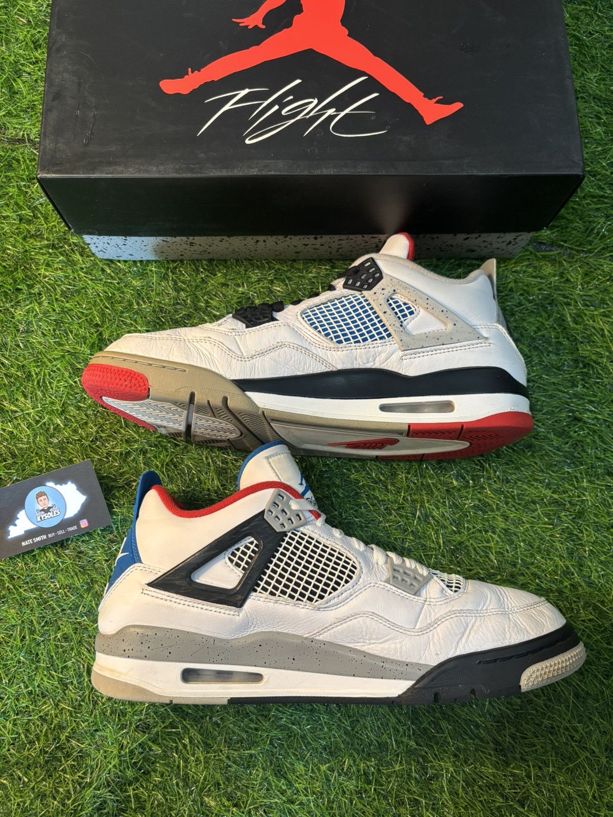 Jordan Brand Jordan 4 “what the “ Size US 11.5 / EU 44-45 - 2 Thumbnail