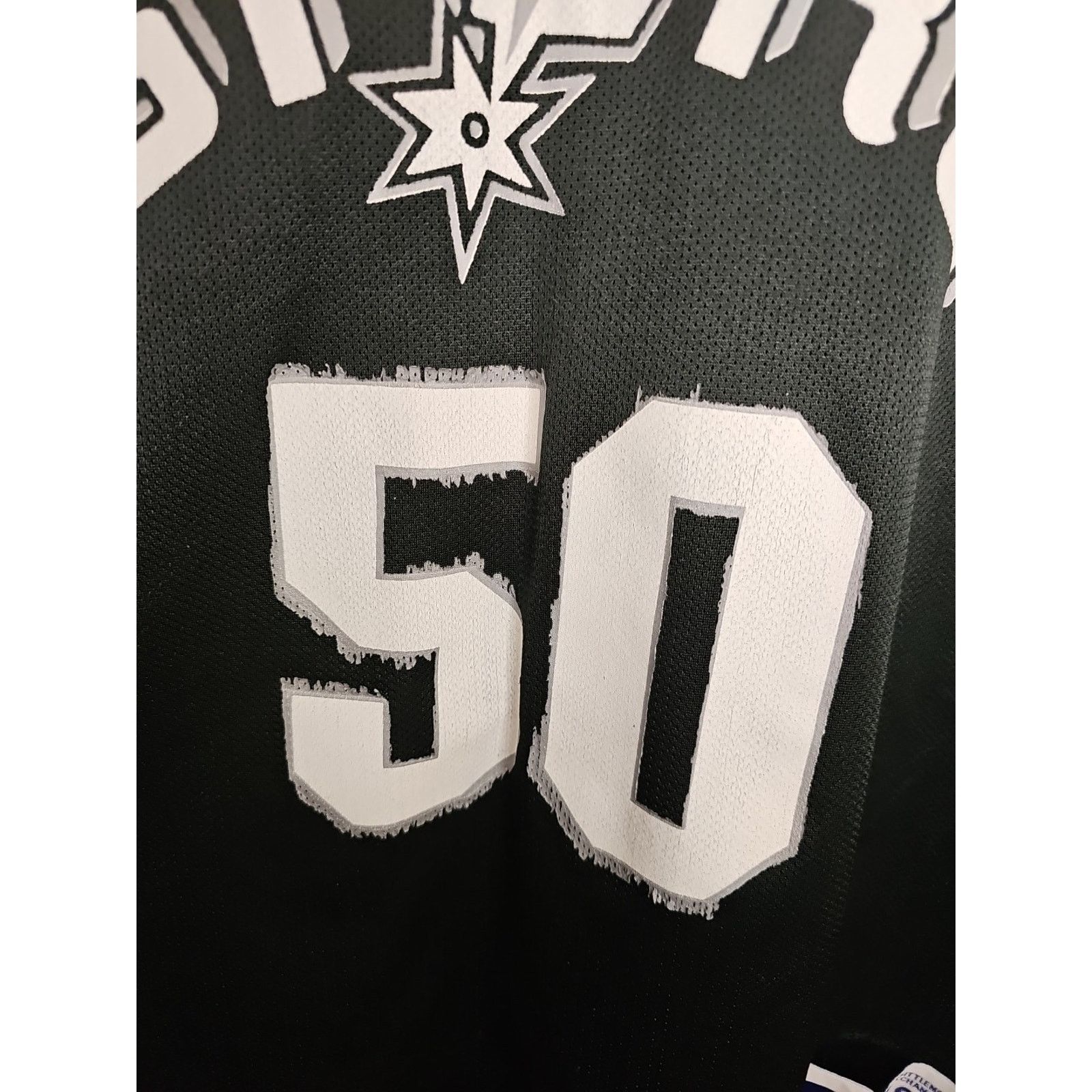 Champion San Antonio Spurs David Robinson #50 Champion Jersey Sz 40 Size US M / EU 48-50 / 2 - 3 Thumbnail