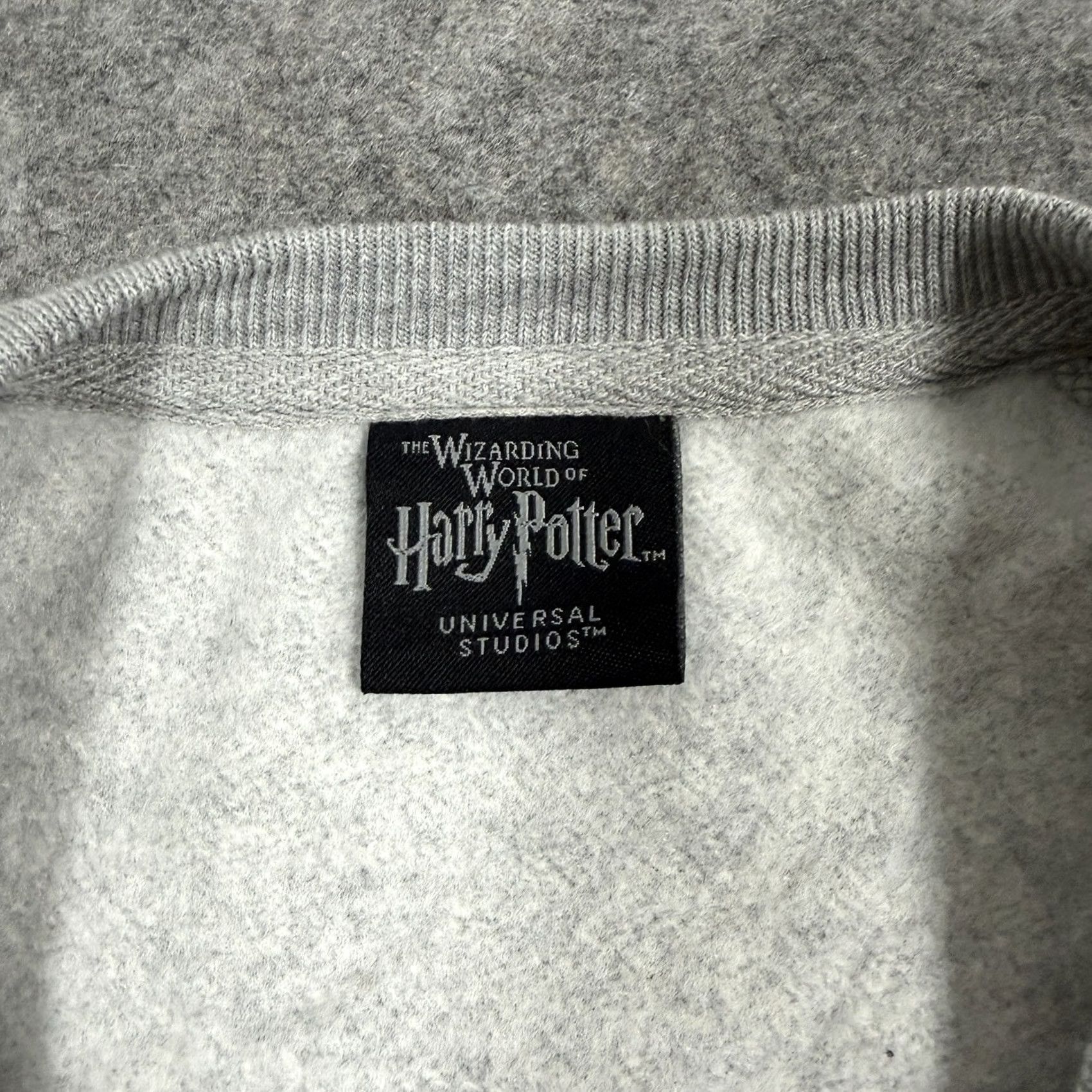 Vintage Universal Studios Harry Potter Slytherin Sweatshirt Unisex Adults Gray Small Black? Size US S / EU 44-46 / 1 - 3 Thumbnail