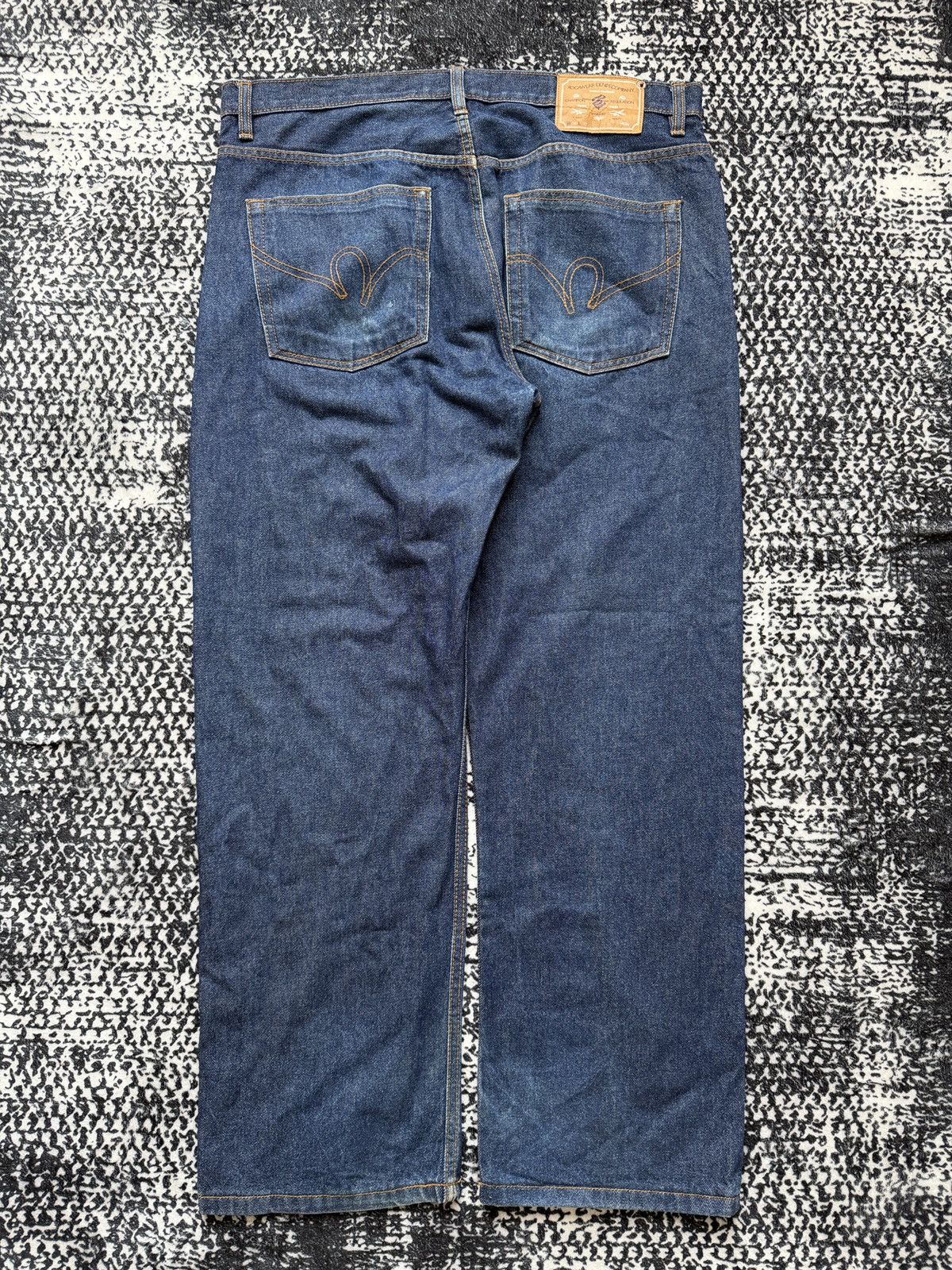Rocawear Vintage Y2K Rocawer Baggy Denim Pants Size US 38 / EU 54 - 2 Thumbnail