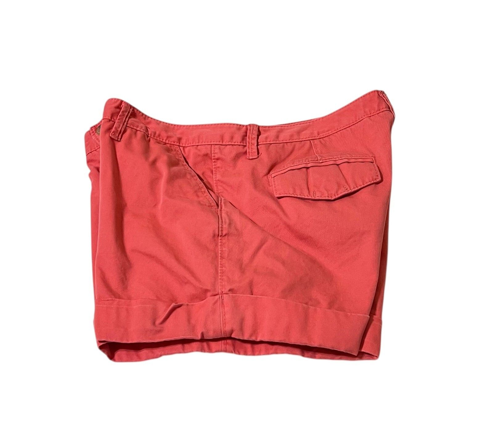 Old Navy Old Navy Women Shorts Size 12 Coral Peach Low Rise w/Cuffs I Size 36" / US 14 / IT 50 - 8 Thumbnail