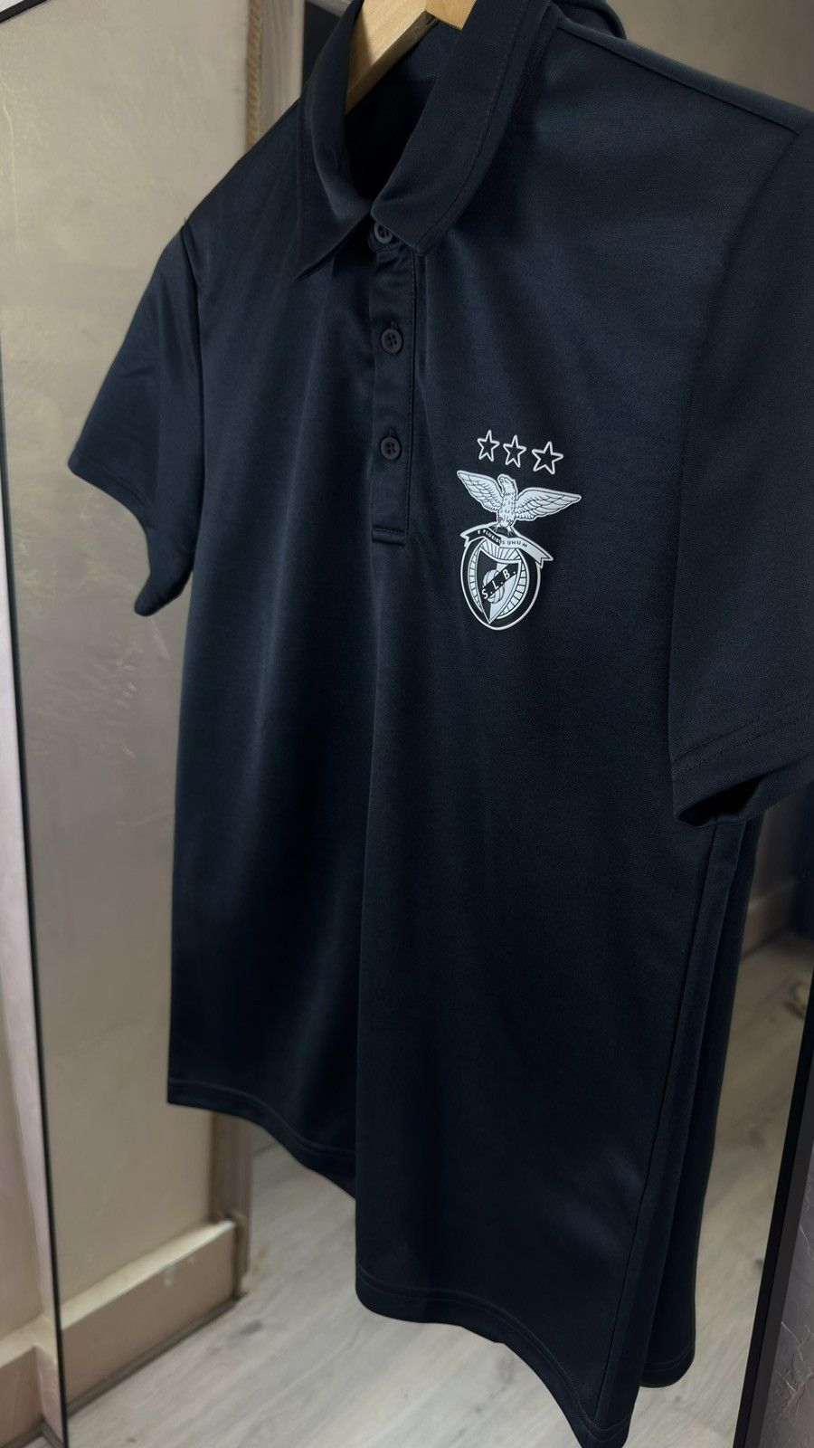 Other Sleek SL Benfica Tech Polo Smart Athletic Shir Size US S / EU 44-46 / 1 - 5 Thumbnail