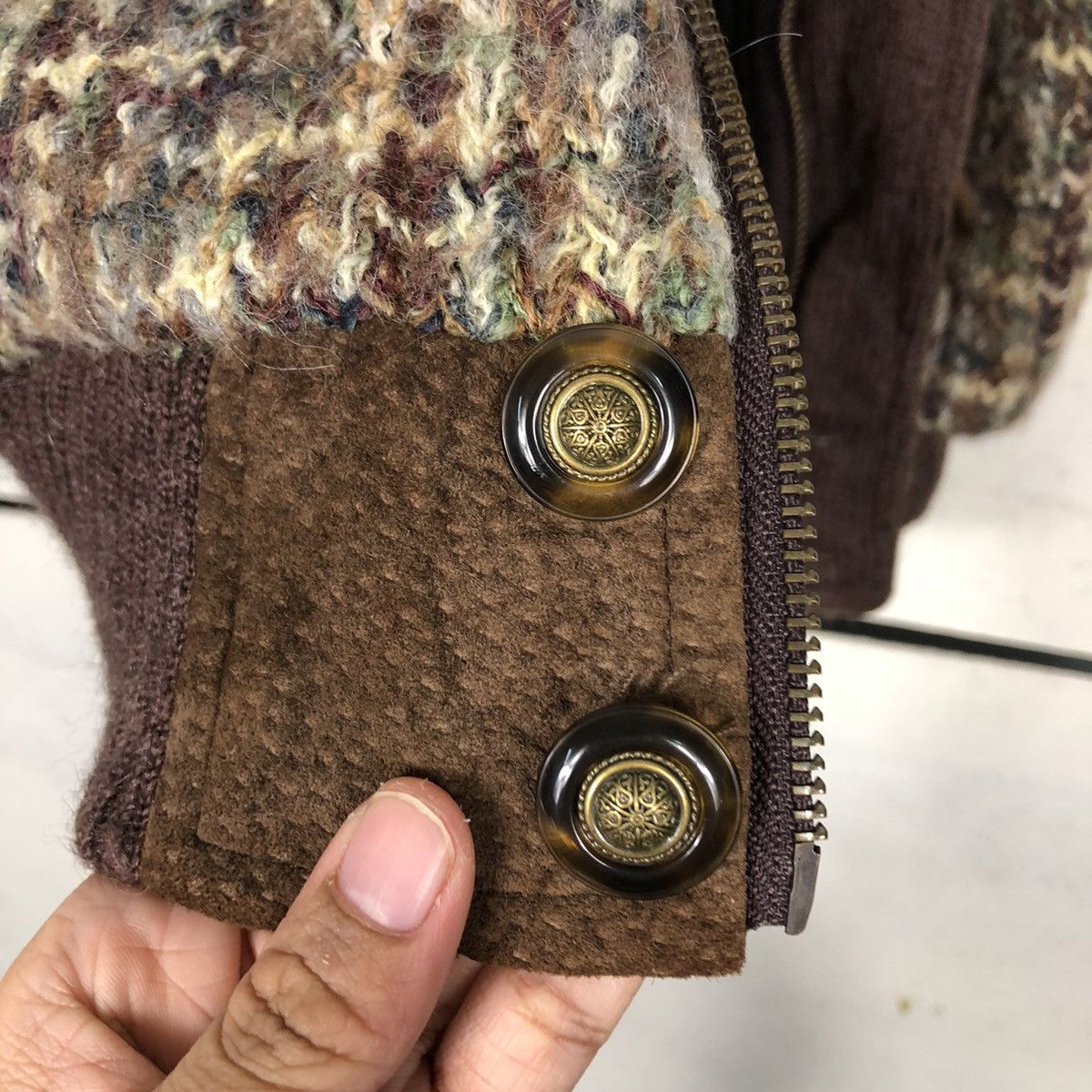 Designer × Japanese Brand × Vintage 📌Vintage Bomber Jacket Knit VIP Playboy Collections Size US L / EU 52-54 / 3 - 19 Thumbnail