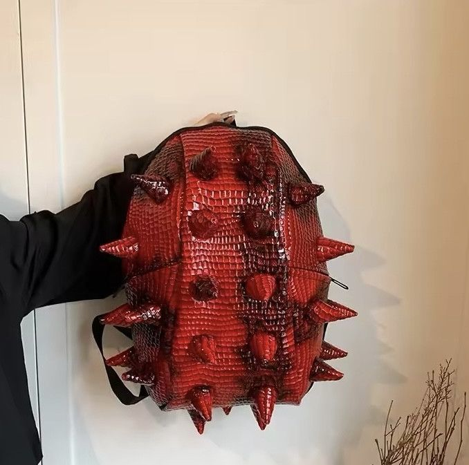 Japanese Brand × Vintage Hedgehog Shape PU Backpacks Size ONE SIZE - 3 Thumbnail