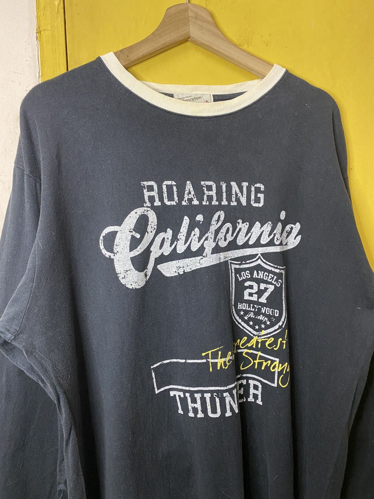 The Unbranded Brand Work Wear Thruxton Tshirt Long Sleeve Crewneck Size US L / EU 52-54 / 3 - 4 Thumbnail