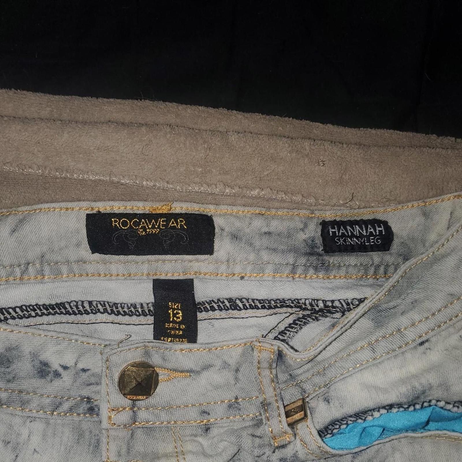Rocawear Rocawear Women's Blue and Multi Jeans Size 36" / US 14 / IT 50 - 5 Thumbnail