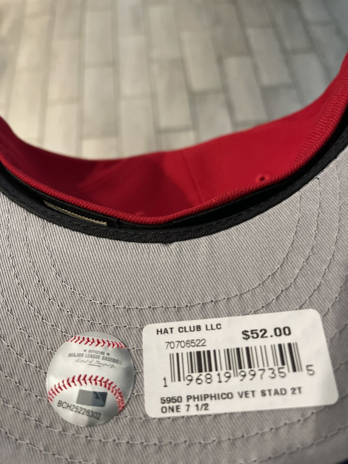 Hat Club × New Era Philadelphia Phillies Hat Club MLB Script Collection Size ONE SIZE - 3 Thumbnail