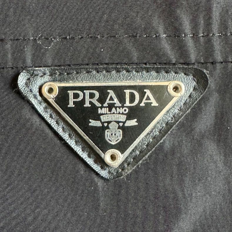 Prada Prada label double zipper hooded jacket sports jacket 2501- Size US M / EU 48-50 / 2 - 6 Thumbnail
