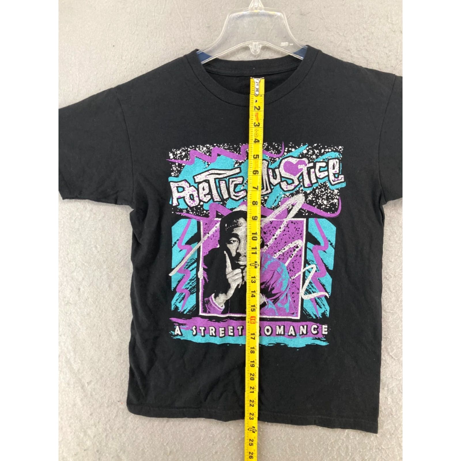 Vintage Poetic Justice Mens TShirt Band Hip Hop Small Black Graphic Print Shirt Men Size US S / EU 44-46 / 1 - 3 Thumbnail