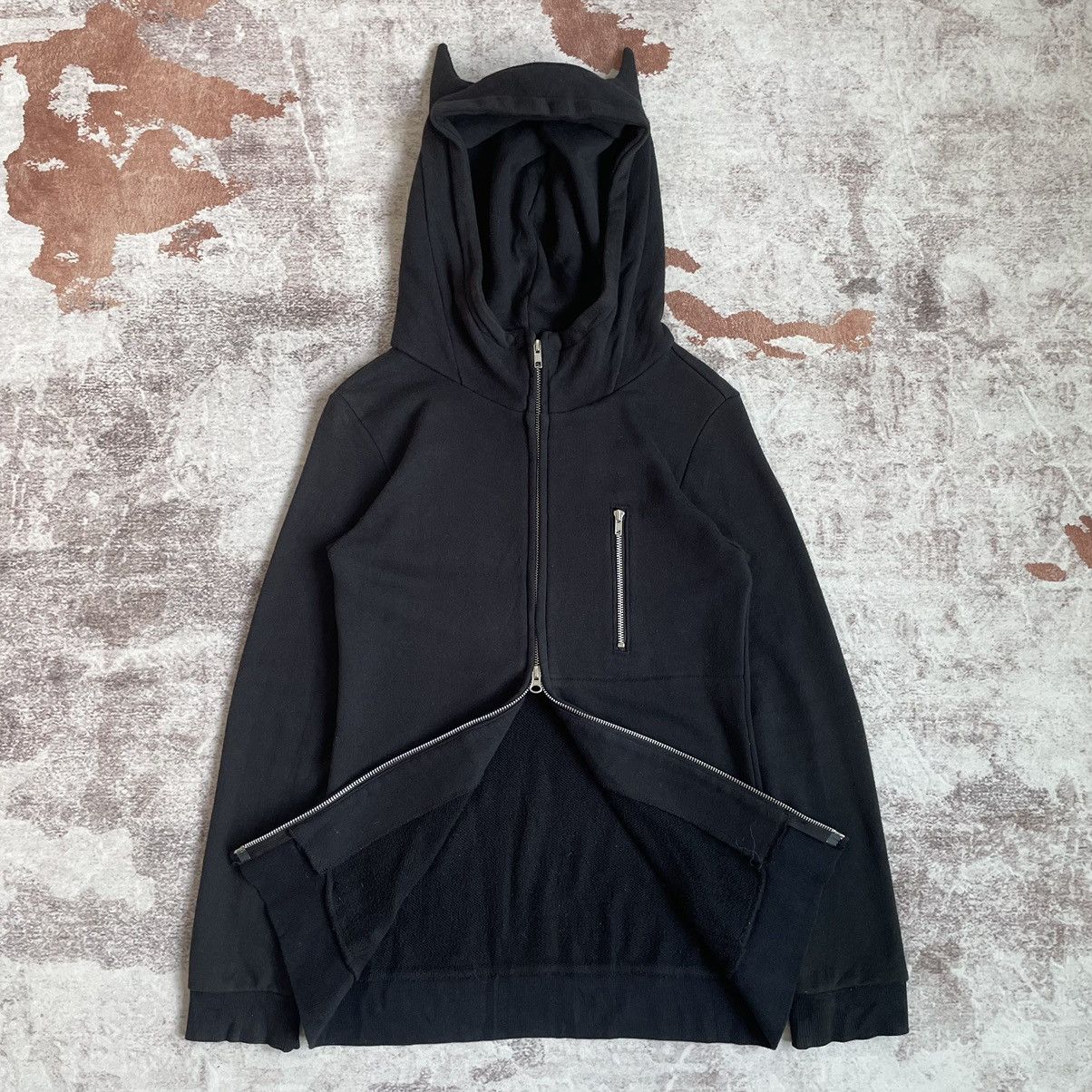 Japanese Brand Vintage Y2K Peace Now Bat Ear Hoodie Size US XS / EU 42 / 0 - 2 Thumbnail