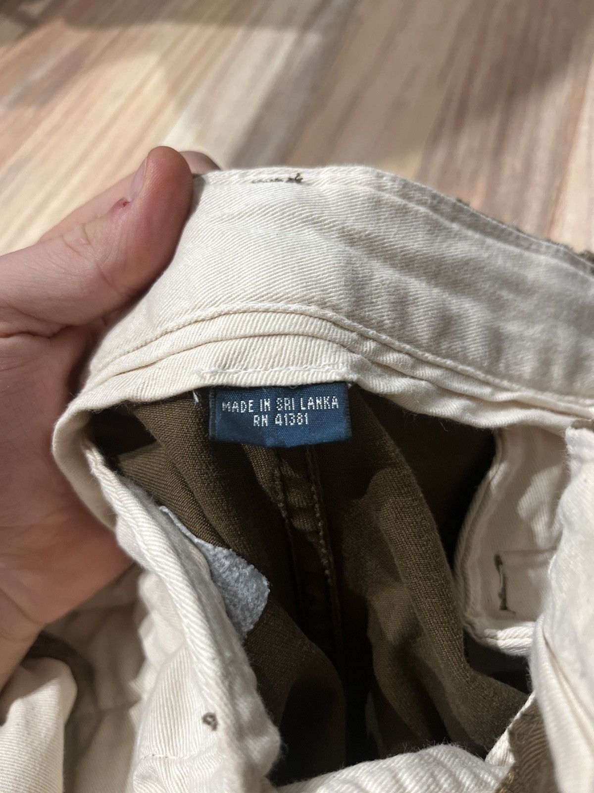 Polo Ralph Lauren × Vintage Vintage Polo Ralph Lauren classic distressed pants trousers Size US 34 / EU 50 - 18 Thumbnail