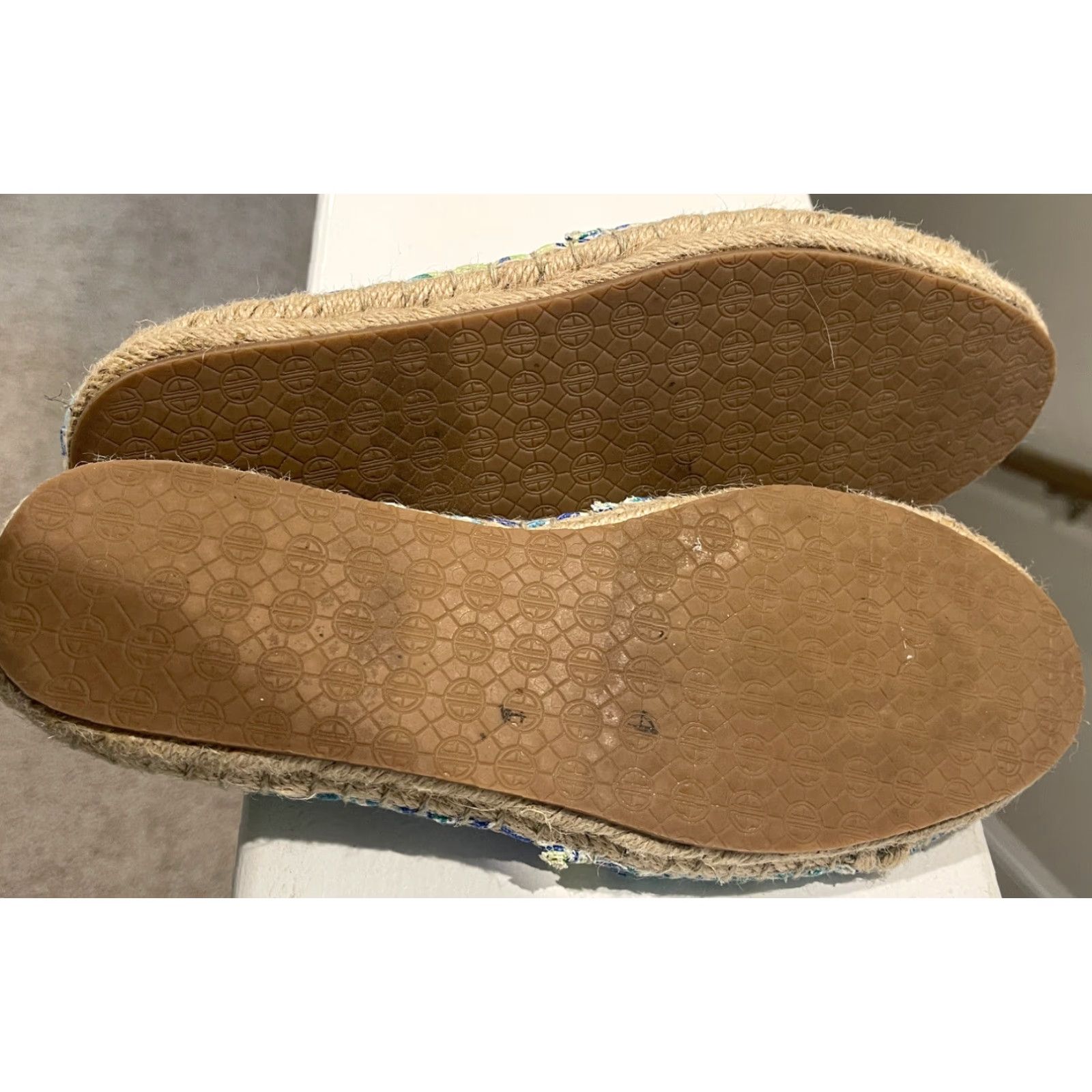 Lilly Pulitzer Lilly Pulitzer Lia Wade and Sea Multicolor Printed Espadrille 8 Women Sandal Flat Multicolor 8 Size US 8 / IT 38 - 7 Thumbnail