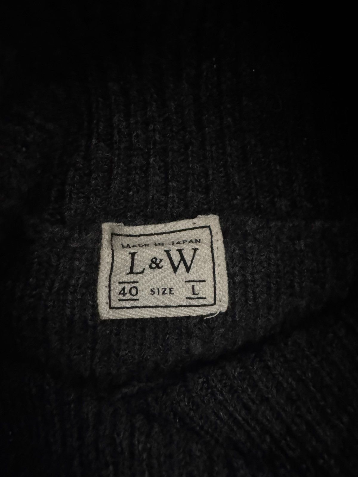 Loop & Weft Merino Super Lamb Turtleneck Size US L / EU 52-54 / 3 - 6 Thumbnail