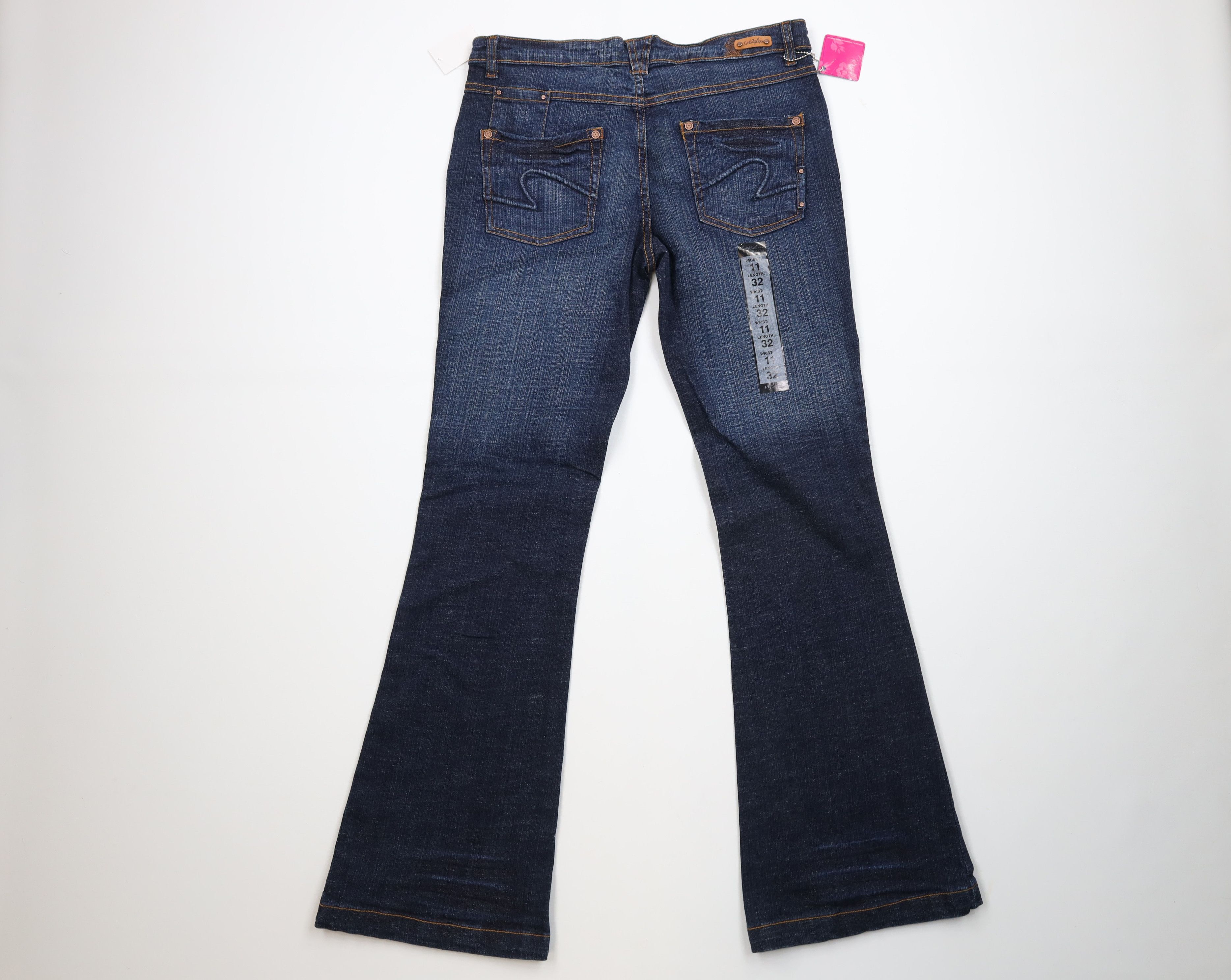 Vintage NOS Vintage Y2K Lot 29 Looney Tunes Wide Leg Jeans Blue Size 32" / US 10 / IT 46 - 10 Thumbnail