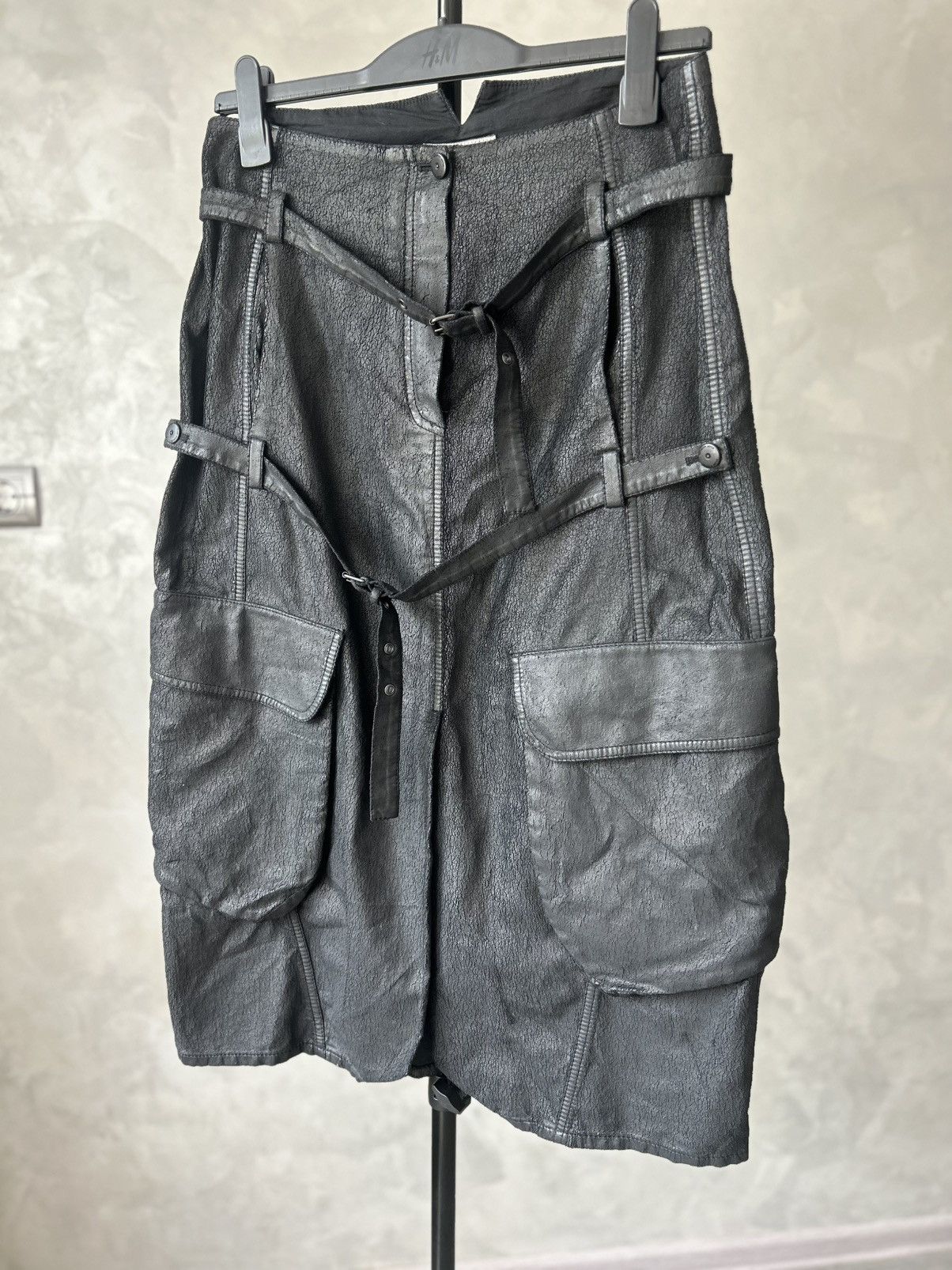 Annette Gortz Anette Gortz AvantGarde Utility Oversized Pockets Skirt Size 27" / US 4 / IT 40 - 6 Thumbnail