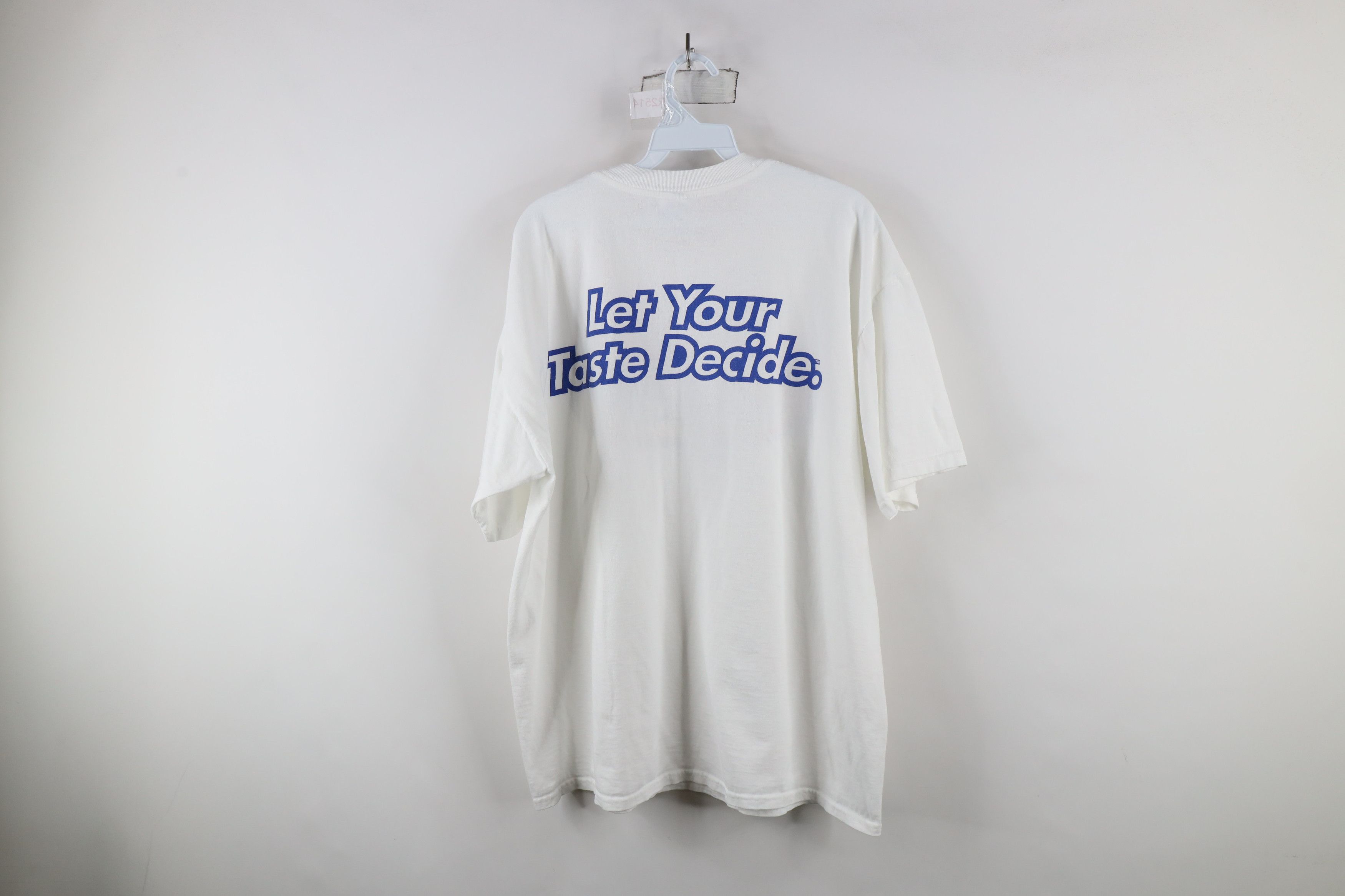 Vintage Vintage 90s Spell Take the Pepsi Challenge Soda Pop T-Shirt Size US XL / EU 56 / 4 - 8 Thumbnail