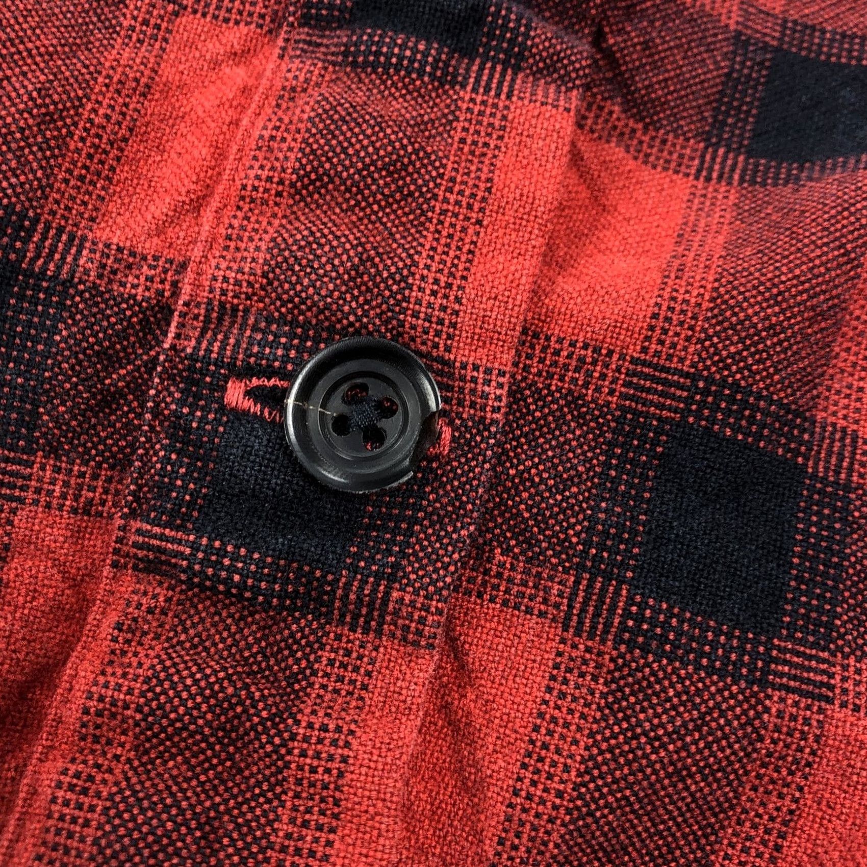 Polo Ralph Lauren Polo Ralph Lauren Men's Red Black Buffalo Plaid Flannel Button-Down Shirt - Casual, Long Sleeve, Cotton, Button-Up, Pocketed, Regular Fit, Size L Size US L / EU 52-54 / 3 - 4 Thumbnail