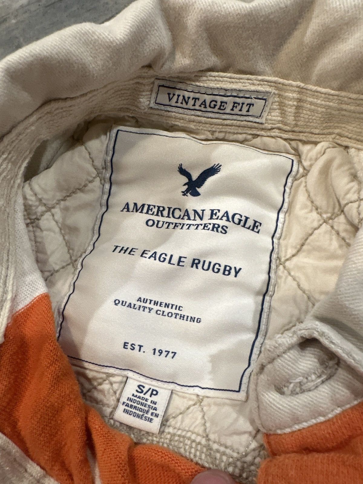 American Eagle Outfitters American Eagle Rugby Polo Size US S / EU 44-46 / 1 - 7 Thumbnail