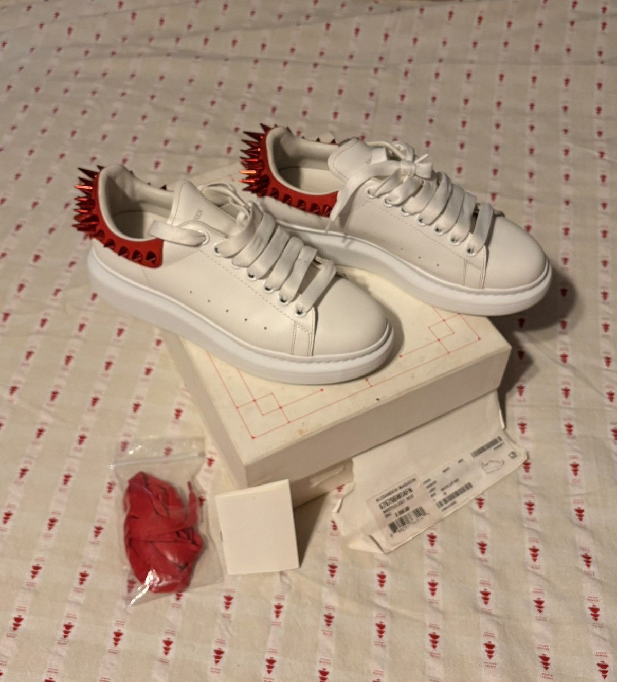 Alexander McQueen Alexander McQueen Oversized Spike platform sneakers Size US 6.5 / EU 39-40 - 1 Thumbnail