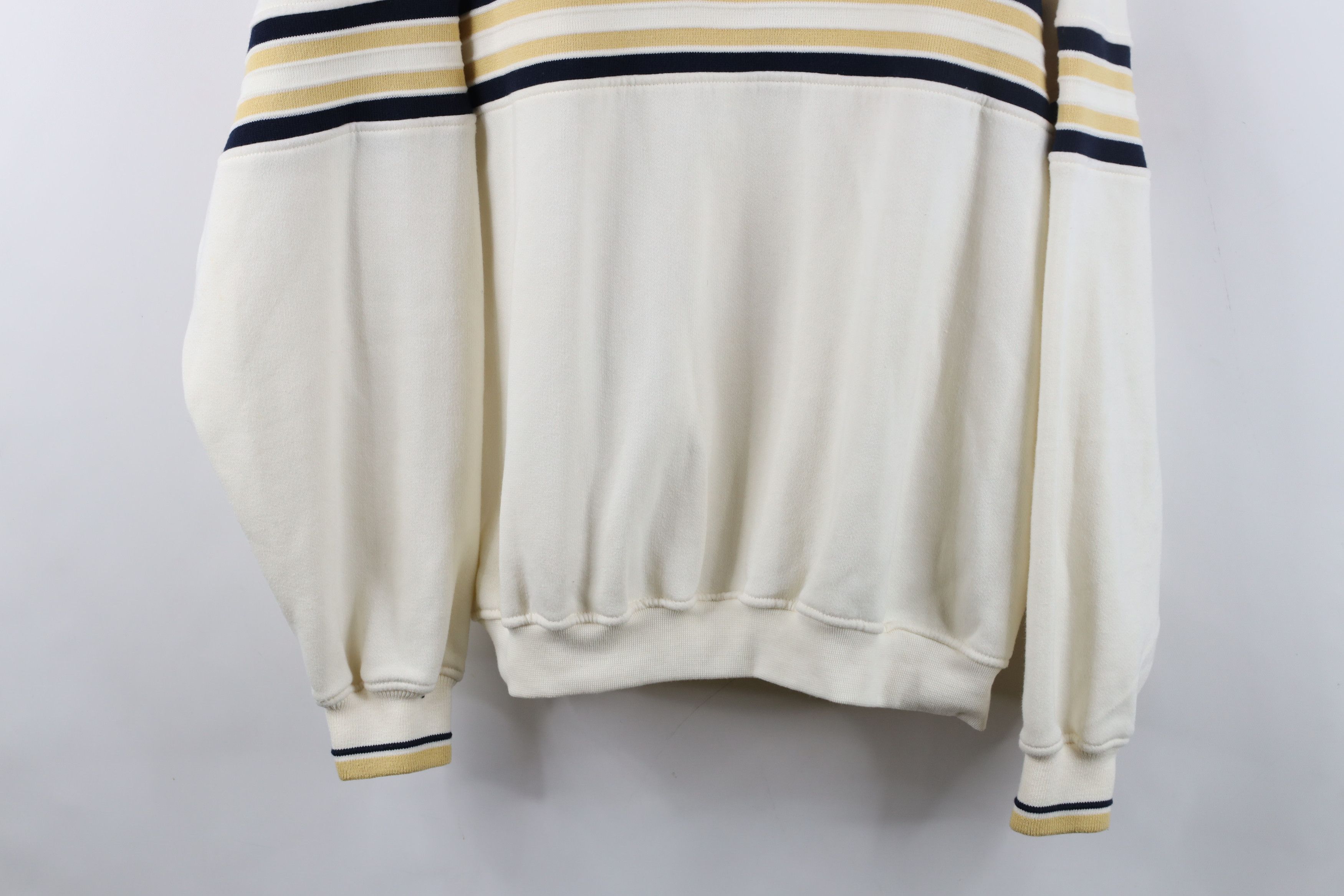 Vintage Vintage 90s Golf Course Heavy Half Zip Pullover Sweatshirt Size US L / EU 52-54 / 3 - 3 Thumbnail