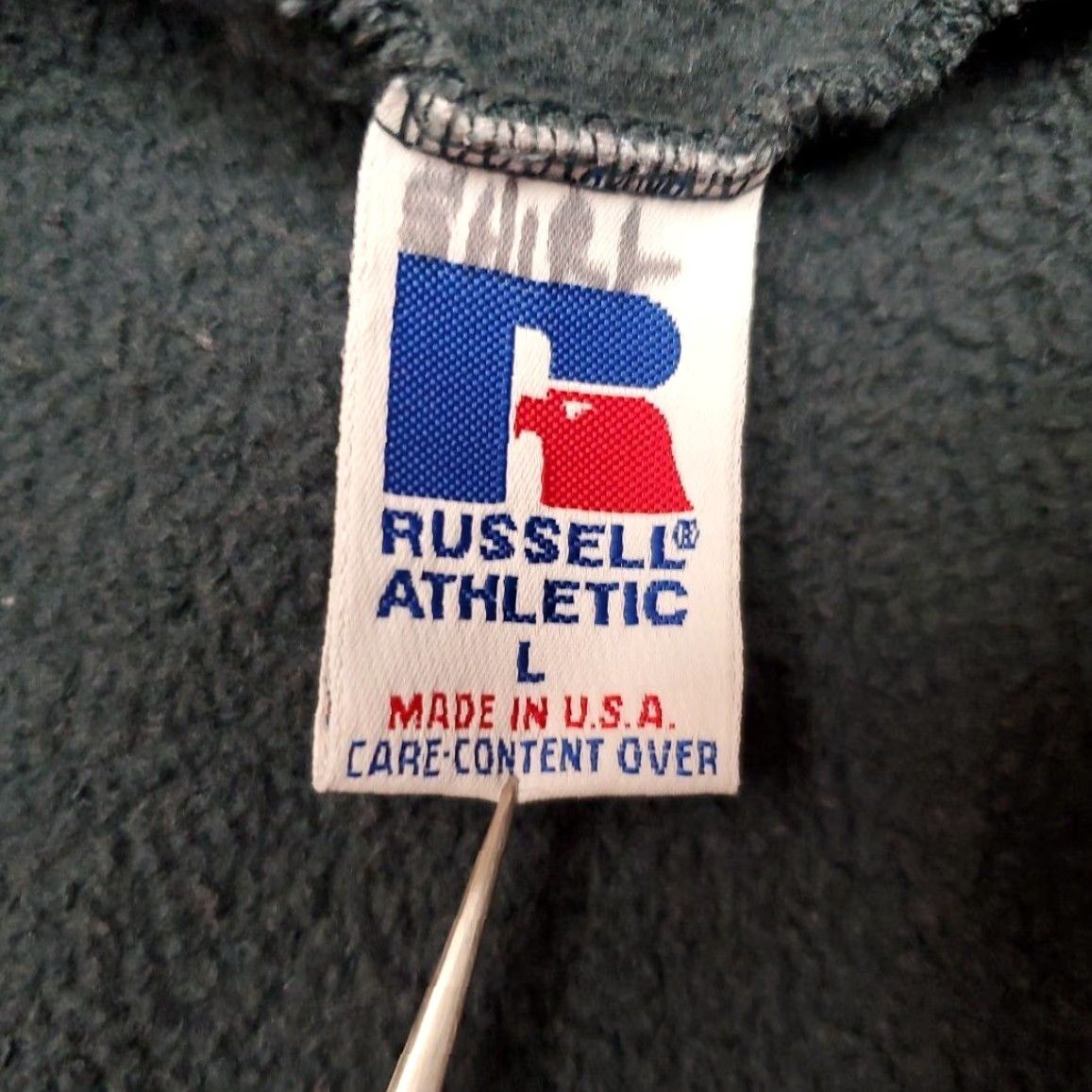 Vintage VINTAGE Russell Athletic Sweat Pants Mens L Green 50/50 Cotton Blend Made in USA Sweatpants Mens L Green 50/50 Cotton Blend USA Rush? Size US 33 - 5 Thumbnail