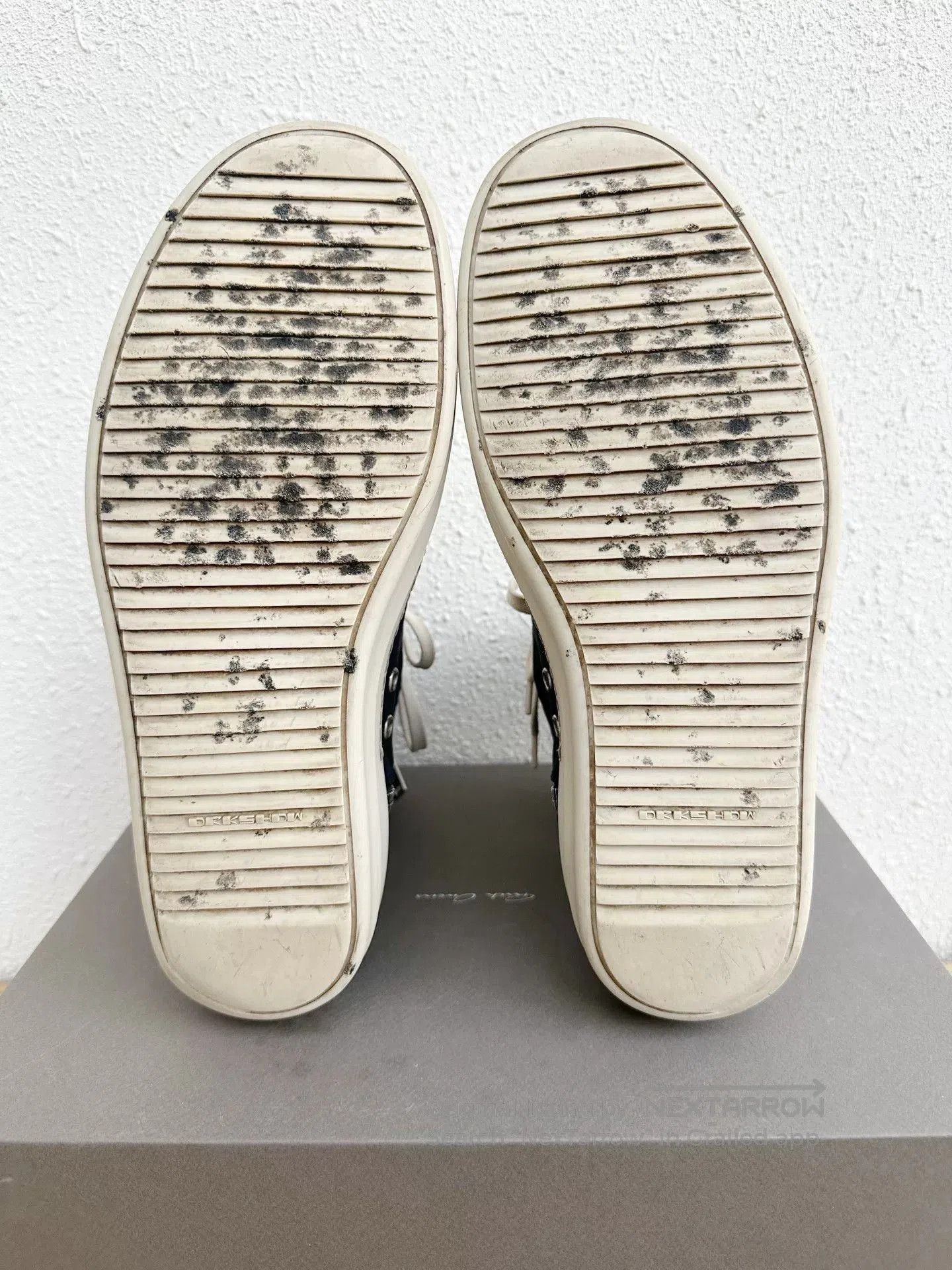 Rick Owens Drkshdw Rick Owens DRKSHDW Two-Tone Sneakers. Size US 9 / EU 42 - 8 Thumbnail